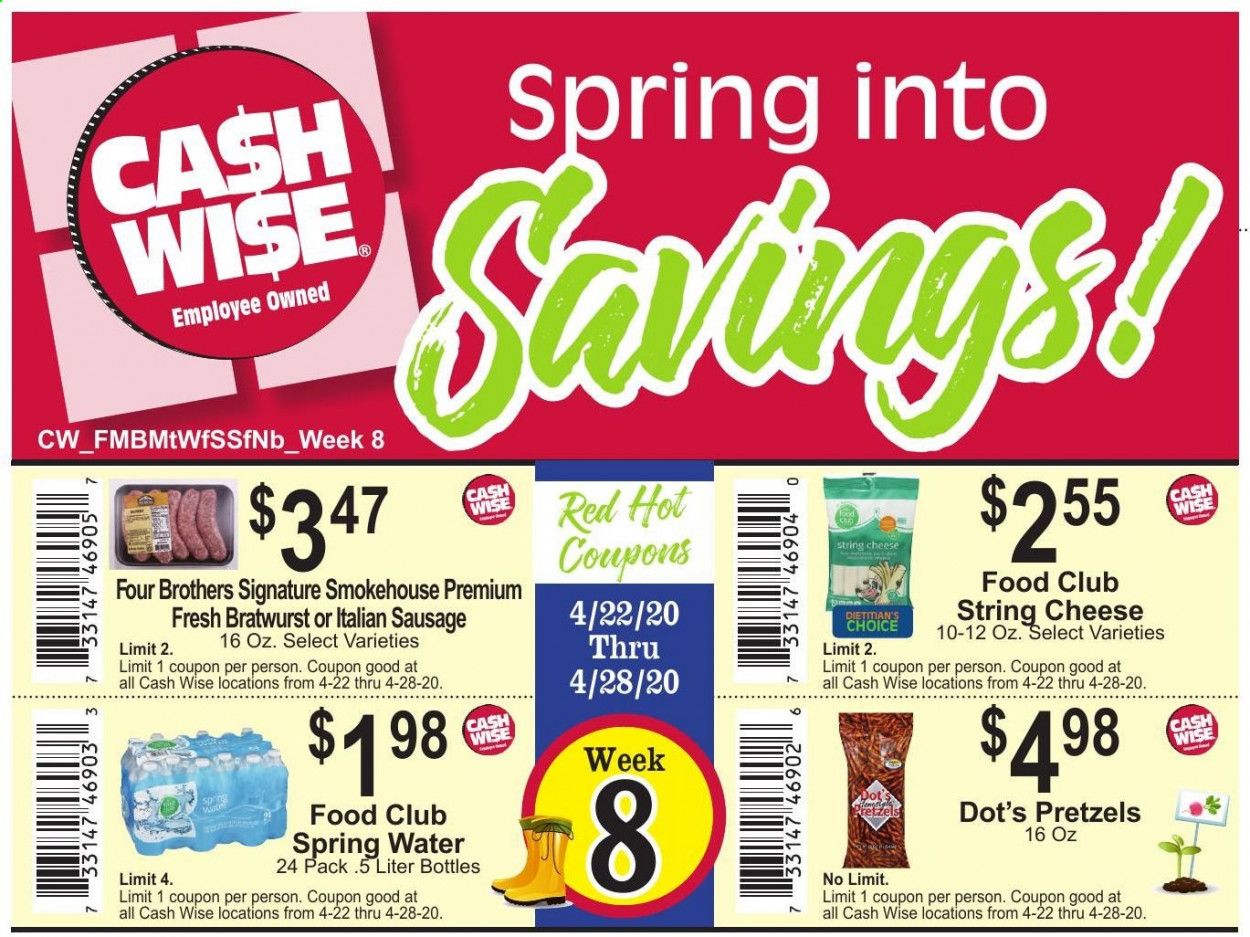 Cash Wise Weekly Ad & Flyer April 22 to 28