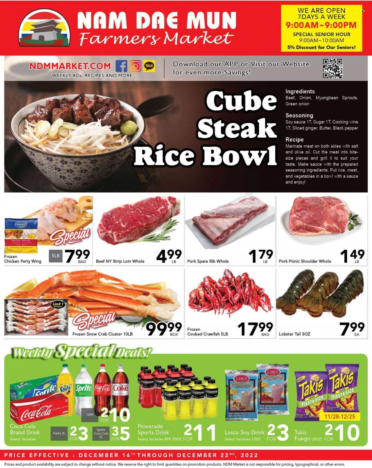 Nam Dae Mun Farmers Market (GA) Weekly Ad Flyer Specials December 16 to December 22, 2022