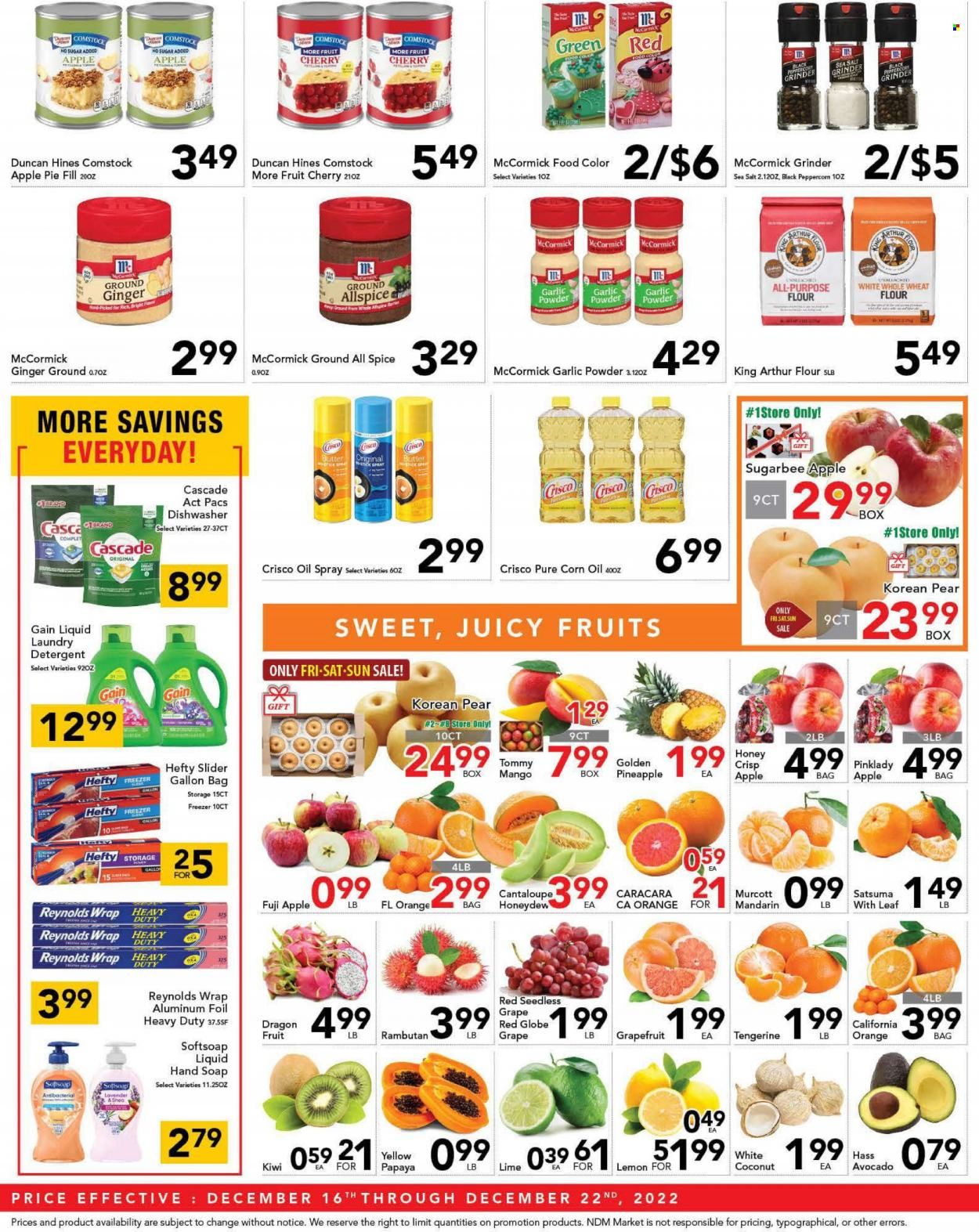 Nam Dae Mun Farmers Market (GA) Weekly Ad Flyer Specials December 16 to December 22, 2022