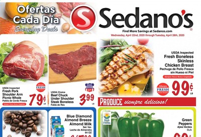 Sedano's Weekly Ad & Flyer April 22 to 28