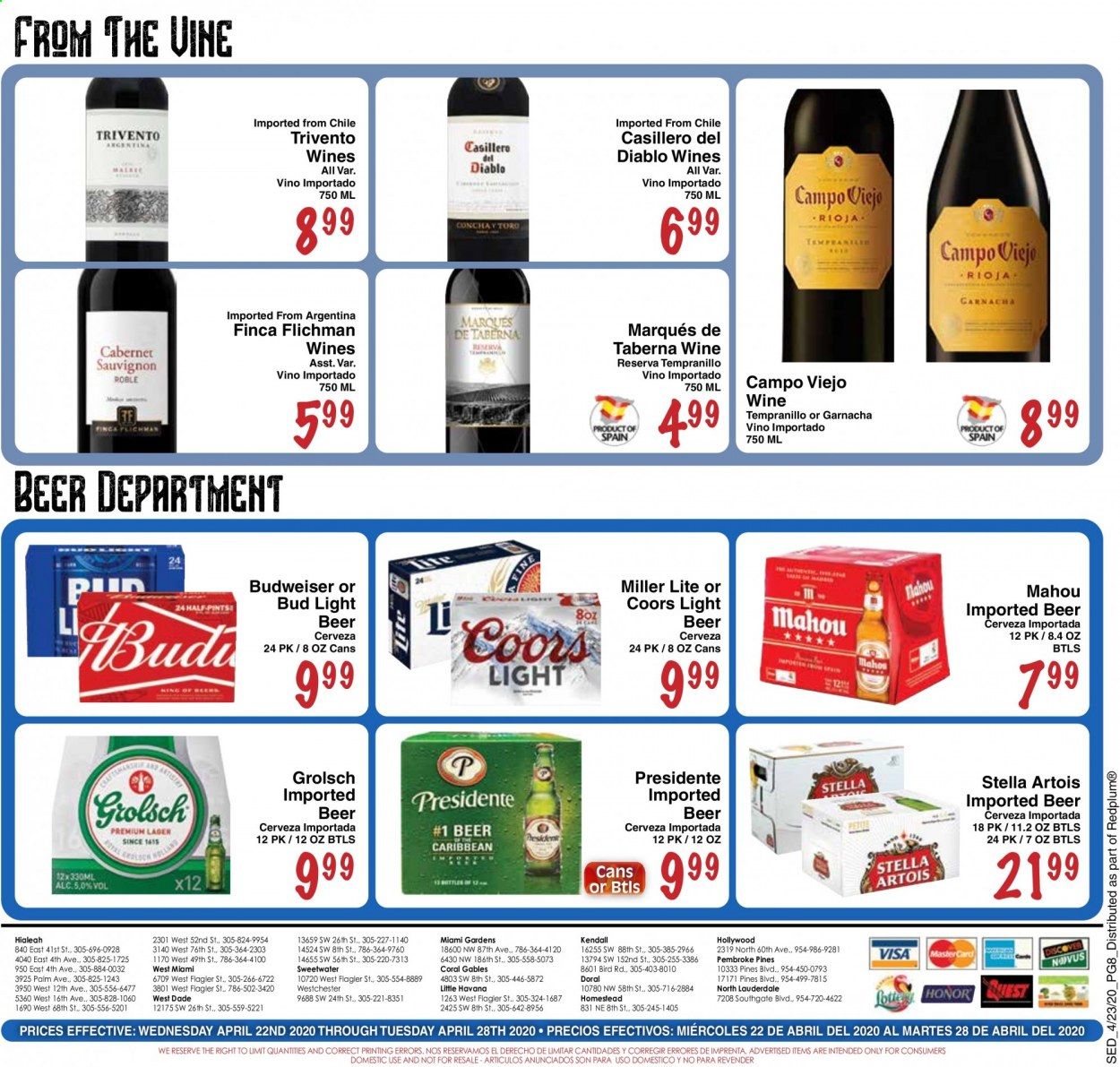 Sedano's Weekly Ad & Flyer April 22 to 28