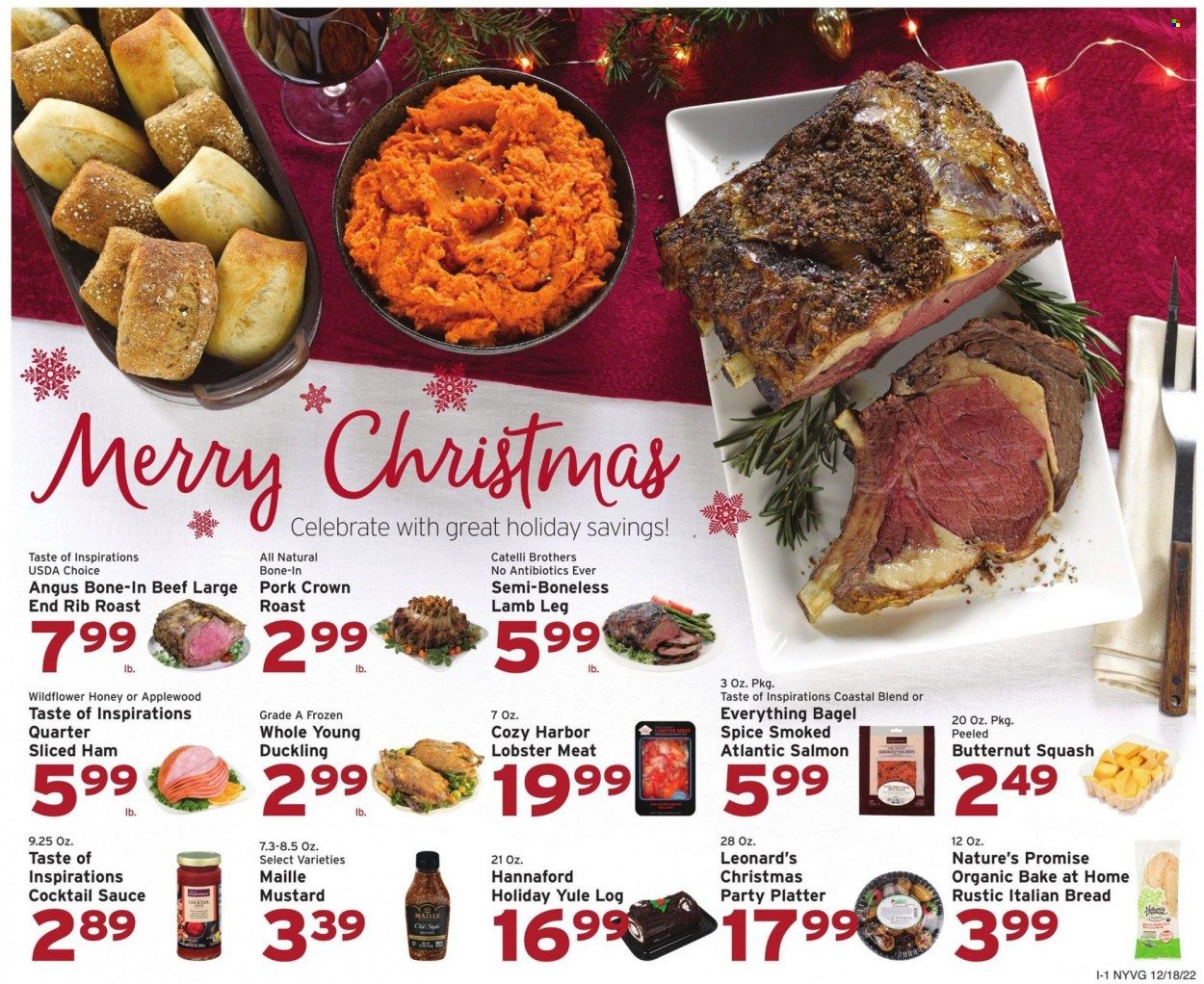 Hannaford (NY) Weekly Ad Flyer Specials December 18 to December 24, 2022
