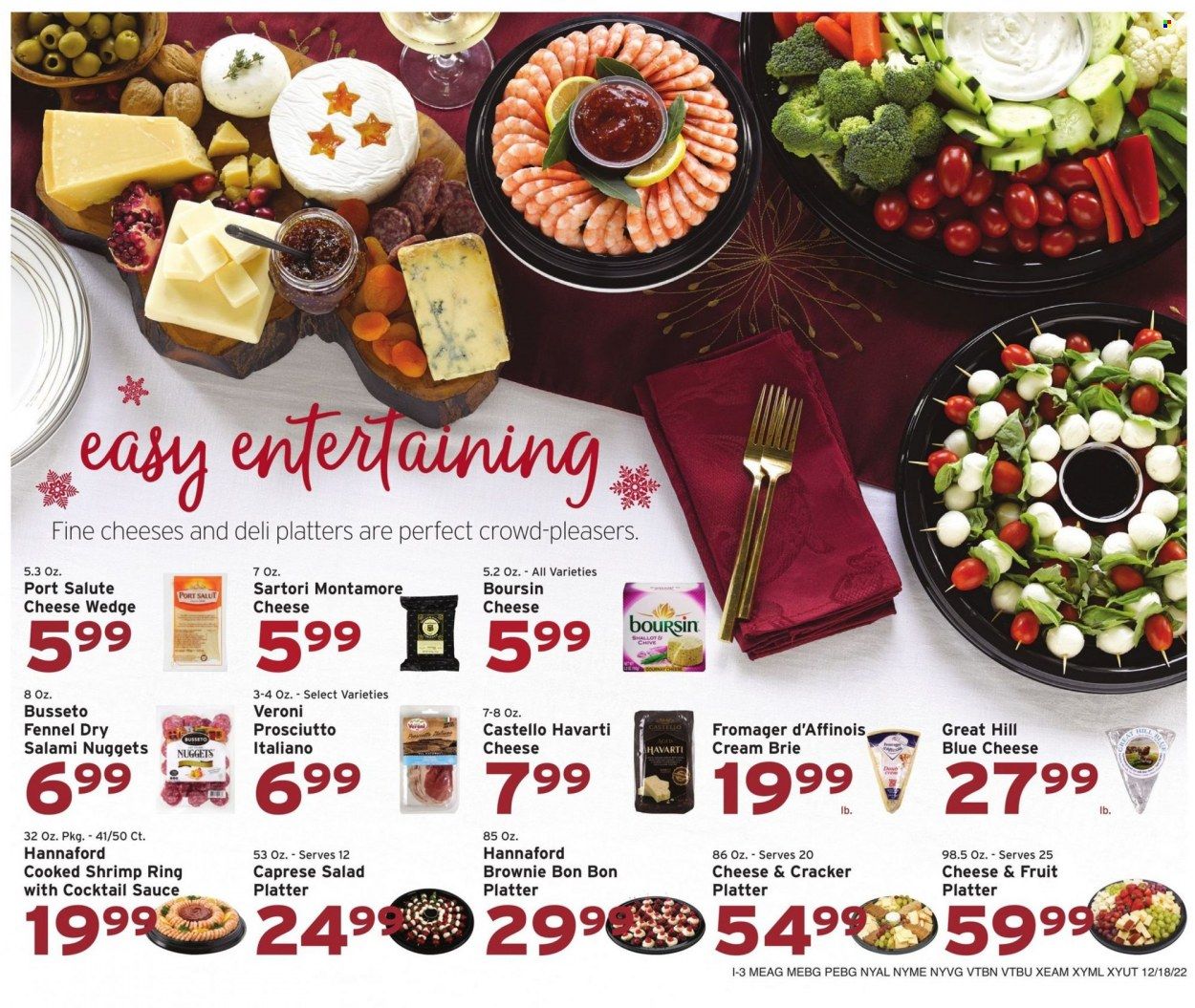Hannaford (NY) Weekly Ad Flyer Specials December 18 to December 24, 2022