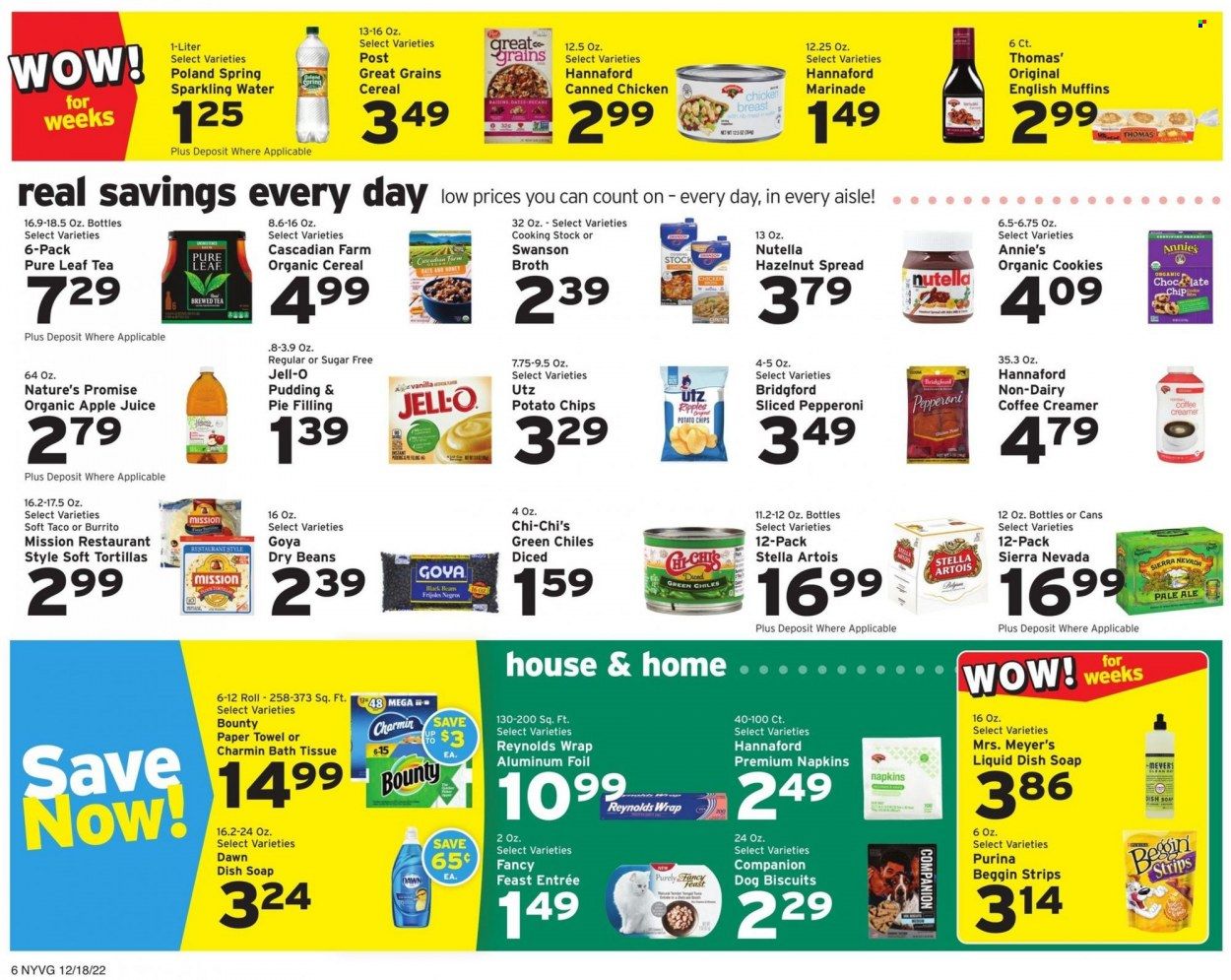 Hannaford (NY) Weekly Ad Flyer Specials December 18 to December 24, 2022