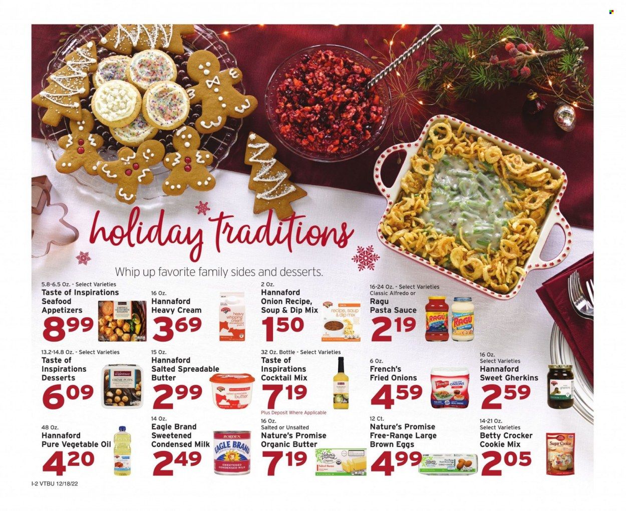 Hannaford (VT) Weekly Ad Flyer Specials December 18 to December 24, 2022