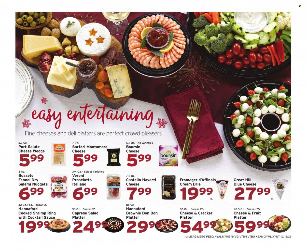 Hannaford (VT) Weekly Ad Flyer Specials December 18 to December 24, 2022
