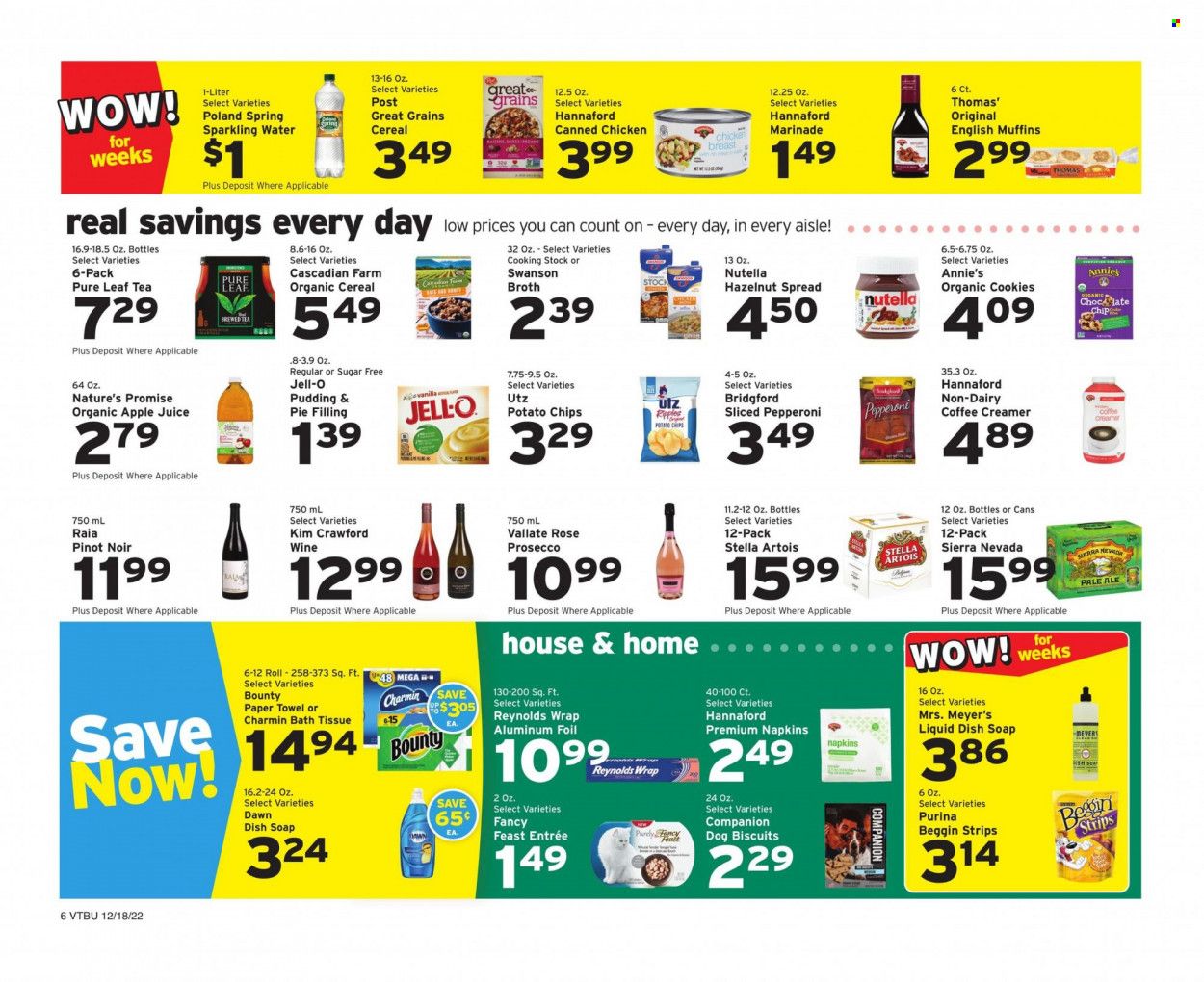 Hannaford (VT) Weekly Ad Flyer Specials December 18 to December 24, 2022