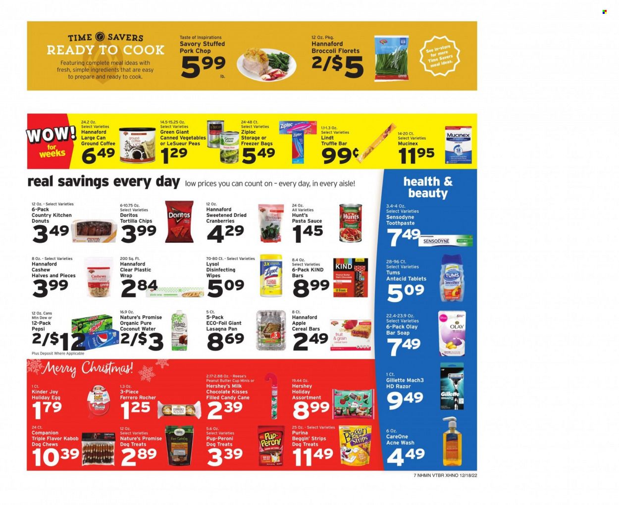 Hannaford (NH) Weekly Ad Flyer Specials December 18 to December 24, 2022