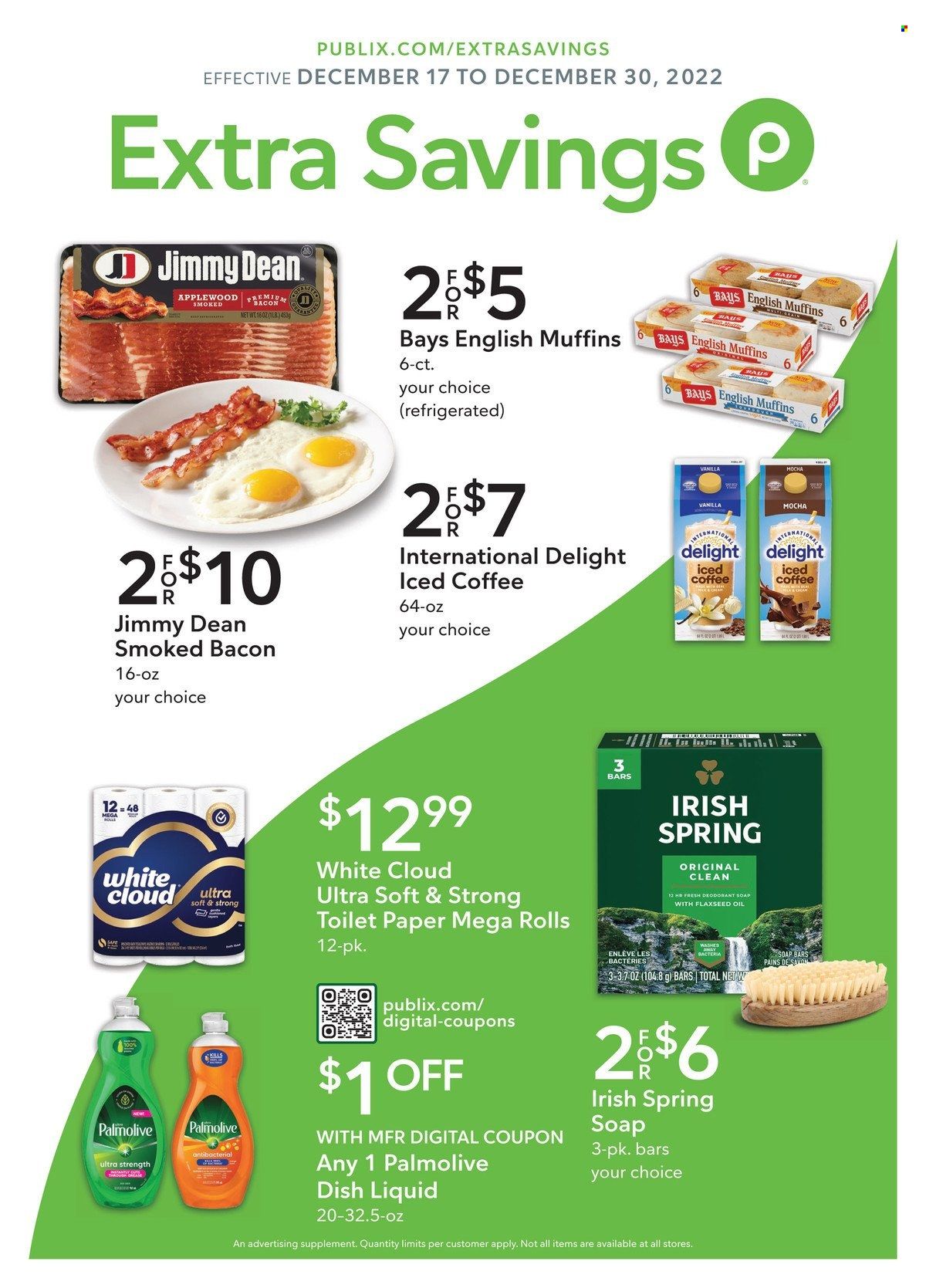 Publix (AL, FL, GA, NC, SC, TN) Weekly Ad Flyer Specials December 17 to December 30, 2022