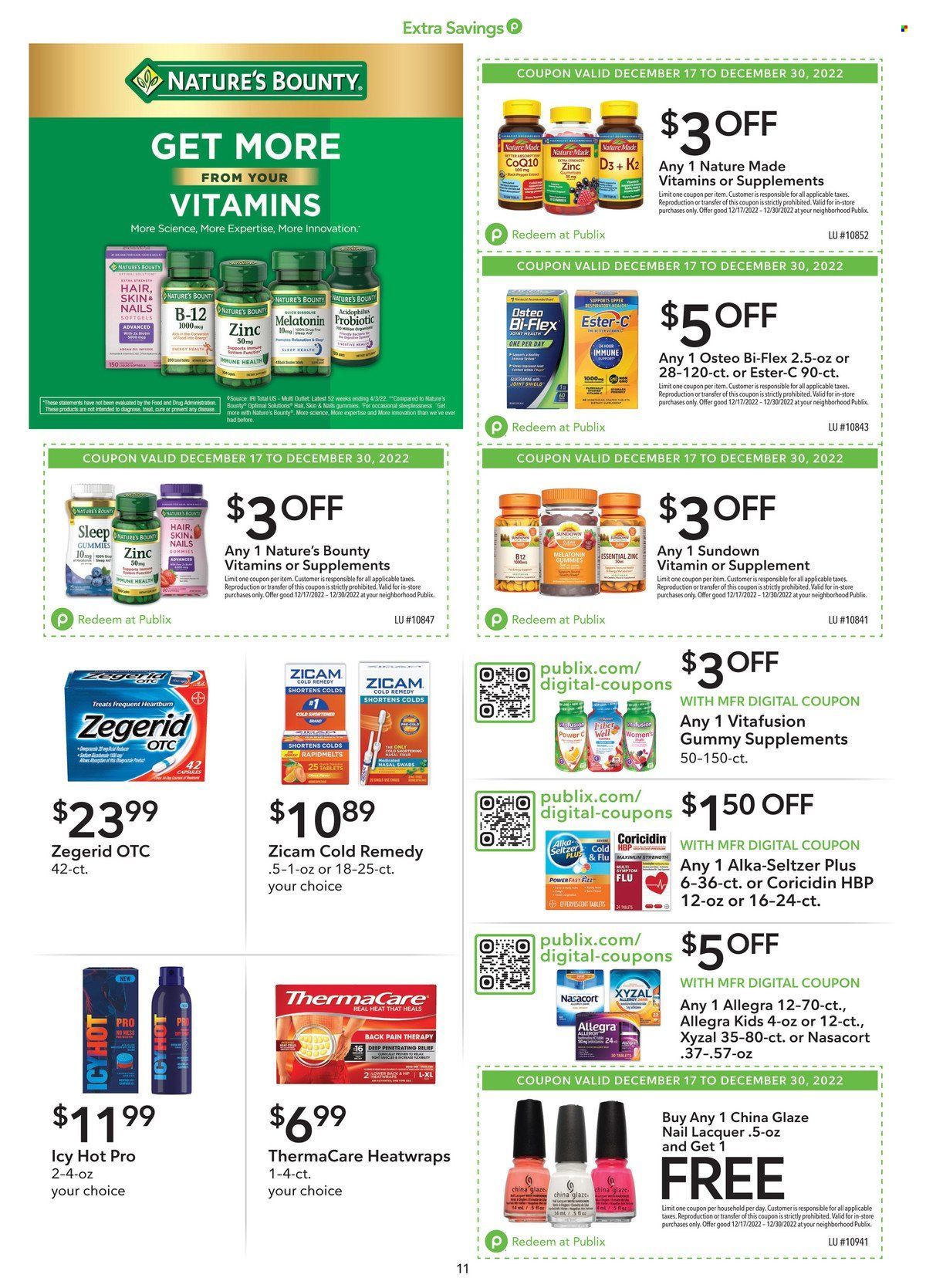 Publix (AL, FL, GA, NC, SC, TN) Weekly Ad Flyer Specials December 17 to December 30, 2022