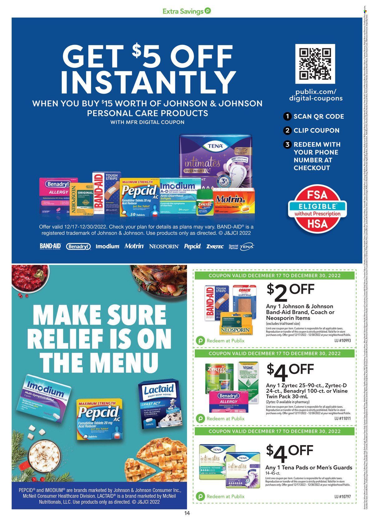 Publix (AL, FL, GA, NC, SC, TN) Weekly Ad Flyer Specials December 17 to December 30, 2022