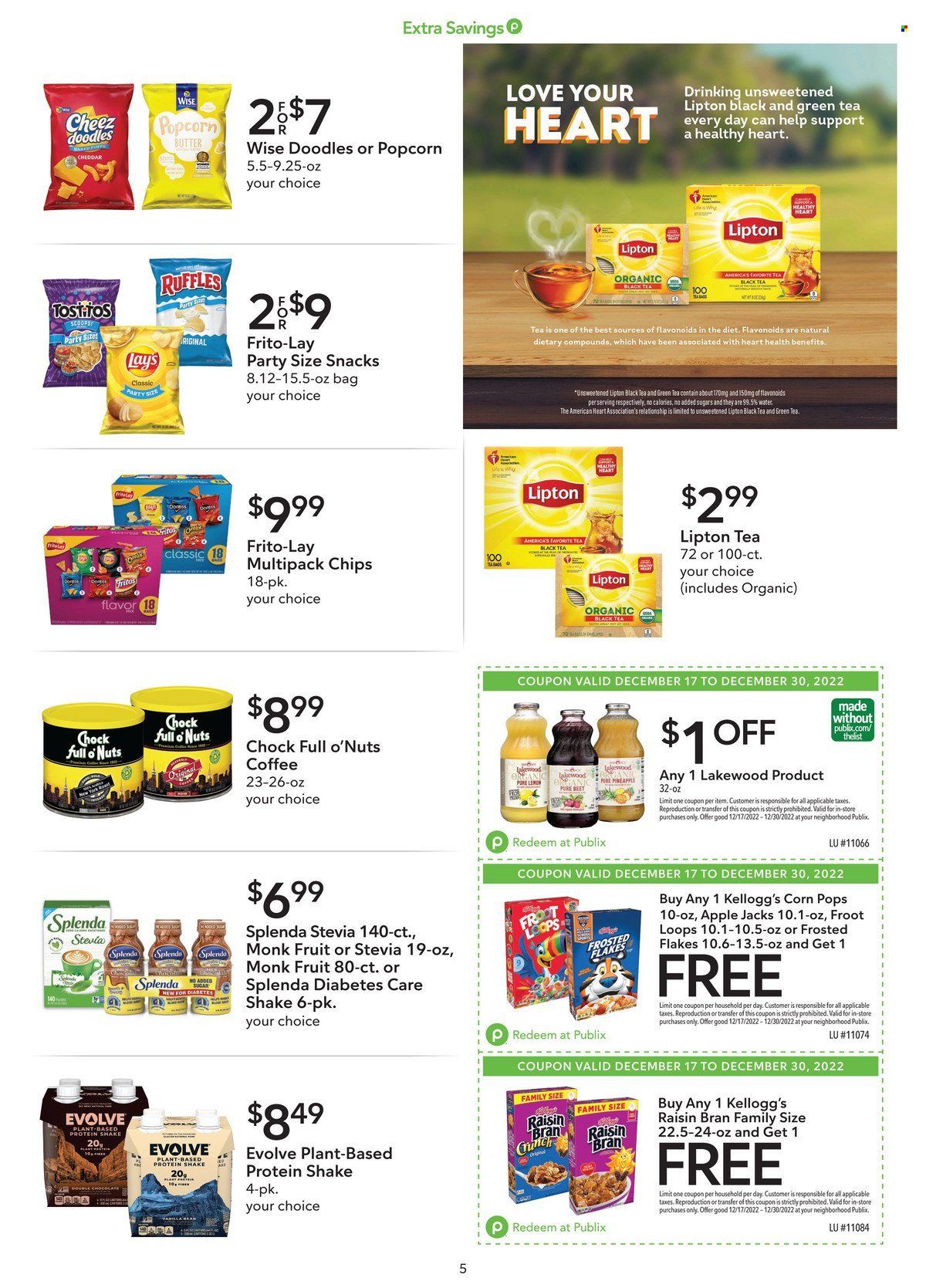 Publix (AL, FL, GA, NC, SC, TN) Weekly Ad Flyer Specials December 17 to December 30, 2022