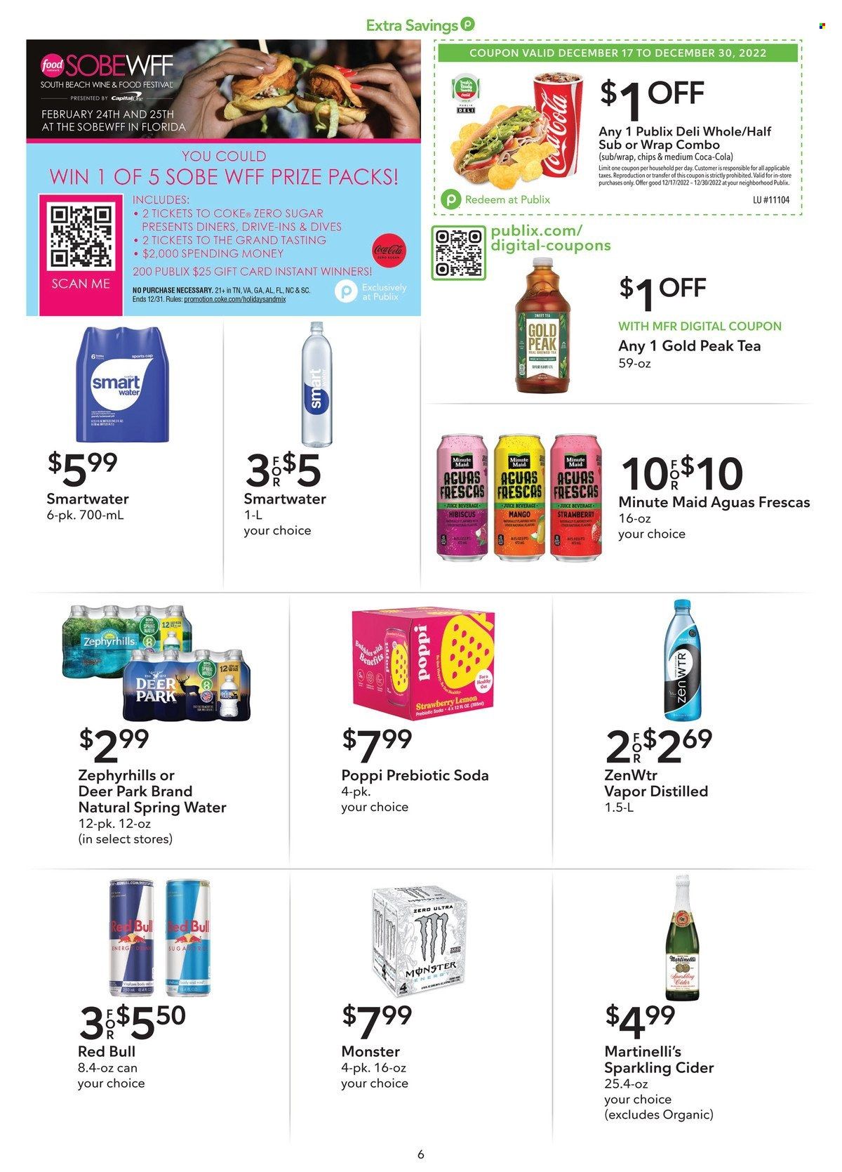 Publix (AL, FL, GA, NC, SC, TN) Weekly Ad Flyer Specials December 17 to December 30, 2022