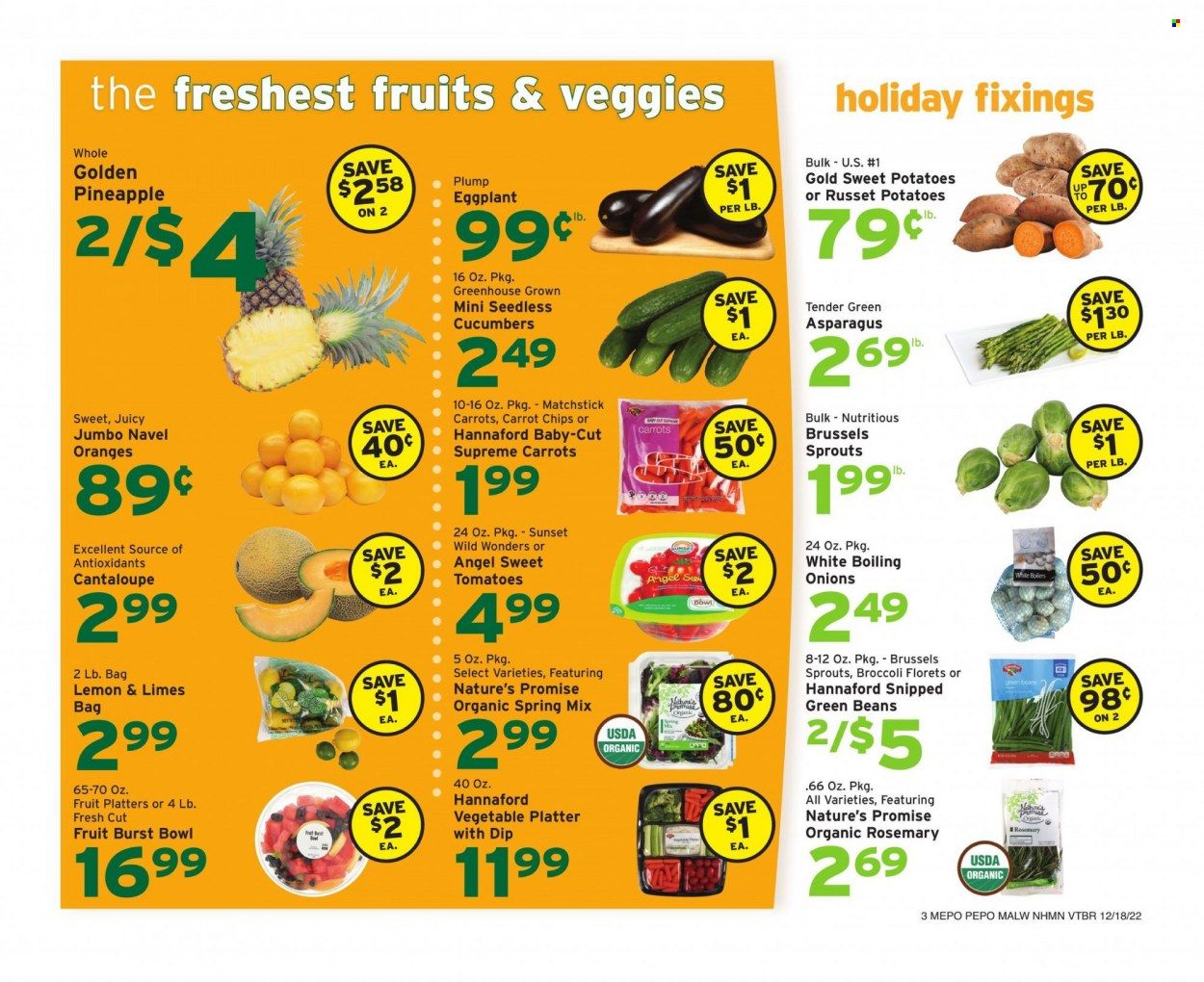 Hannaford (MA) Weekly Ad Flyer Specials December 18 to December 24, 2022