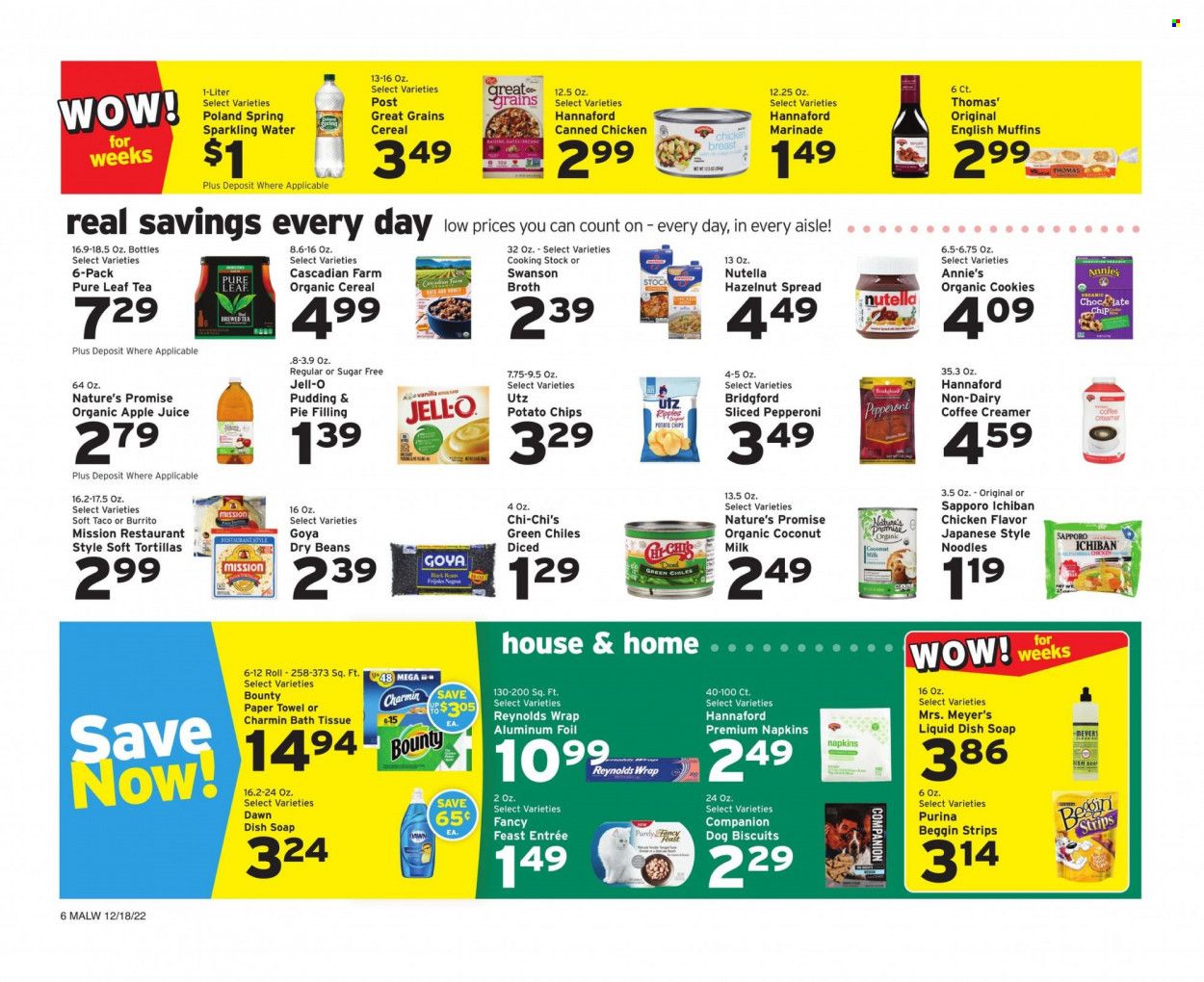 Hannaford (MA) Weekly Ad Flyer Specials December 18 to December 24, 2022