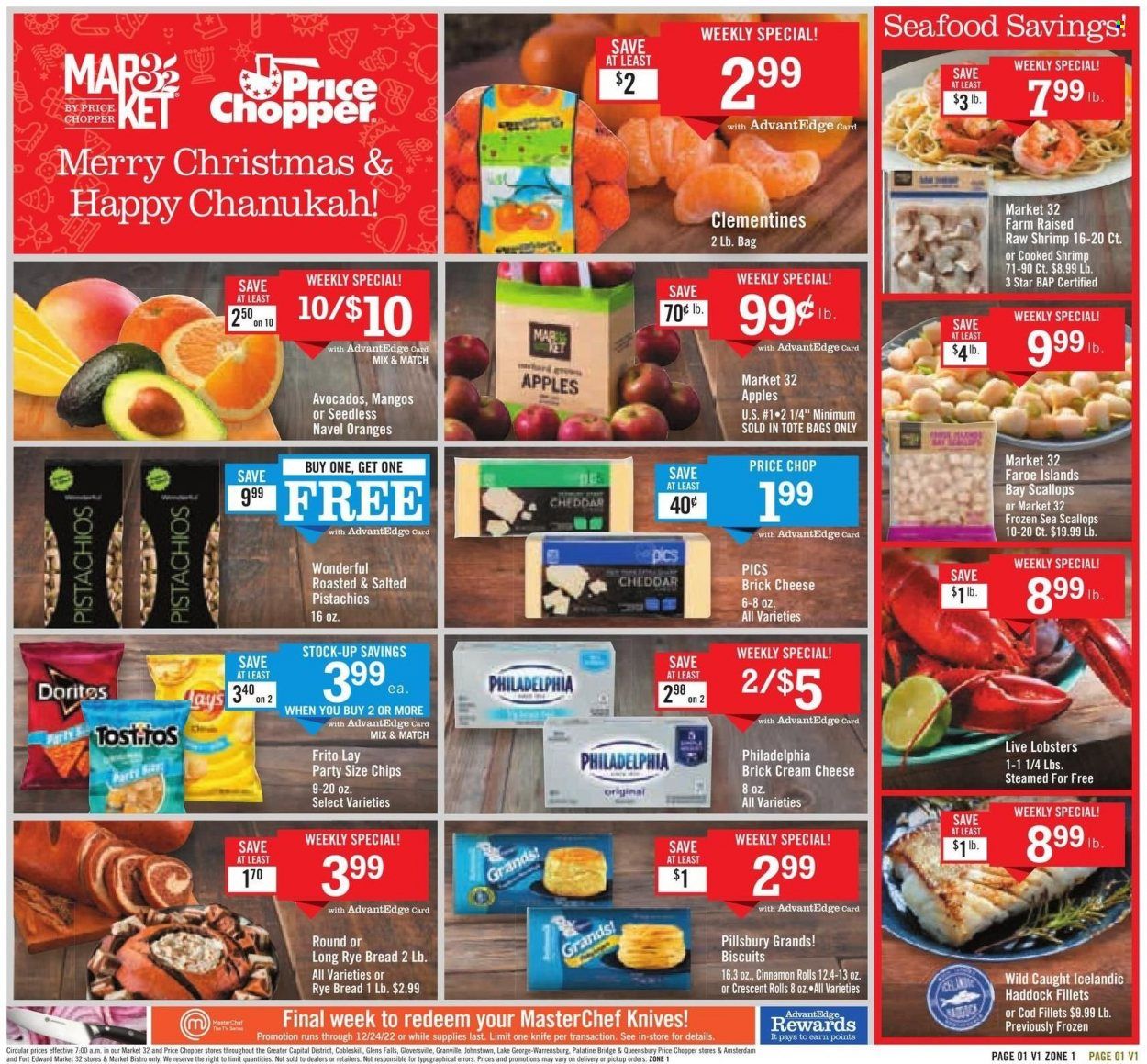 Price Chopper (CT, NY, PA, VT) Weekly Ad Flyer Specials December 18 to December 24, 2022