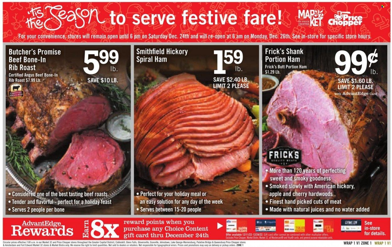 Price Chopper (CT, NY, PA, VT) Weekly Ad Flyer Specials December 18 to December 24, 2022