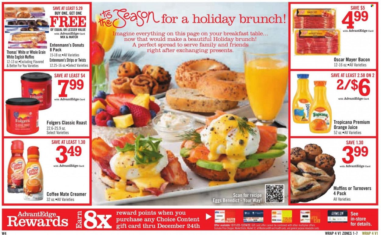 Price Chopper (CT, NY, PA, VT) Weekly Ad Flyer Specials December 18 to December 24, 2022