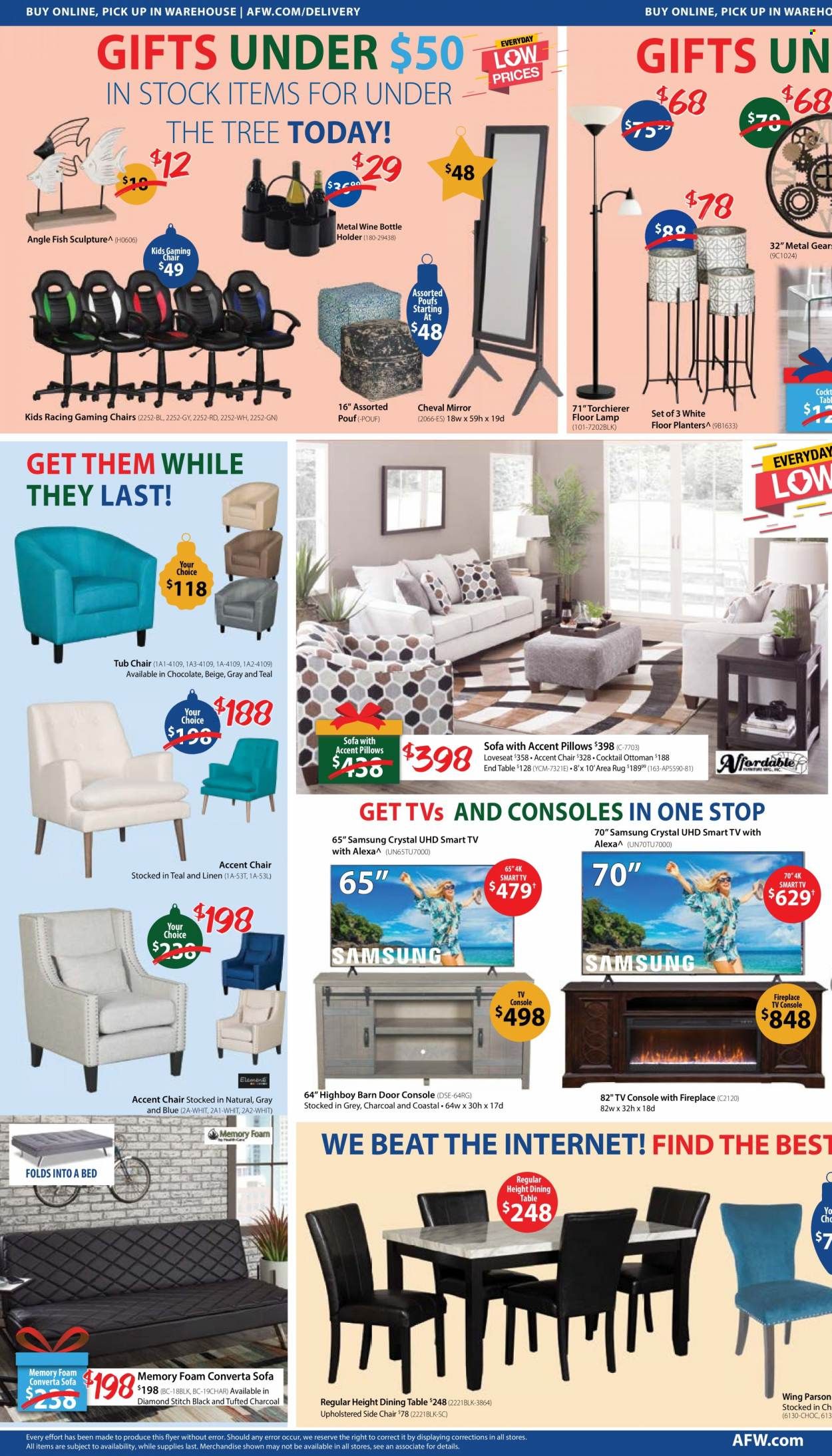 American Furniture Warehouse (AZ, CO, TX) Weekly Ad Flyer Specials December 18 to December 24, 2022