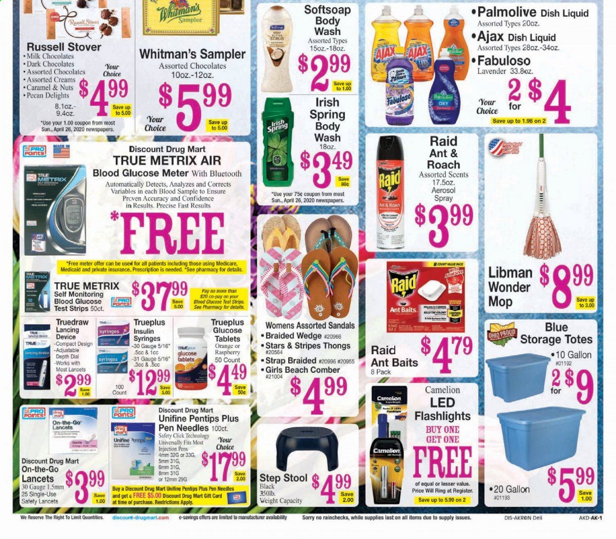 Discount Drug Mart Weekly Ad & Flyer April 29 to May 5