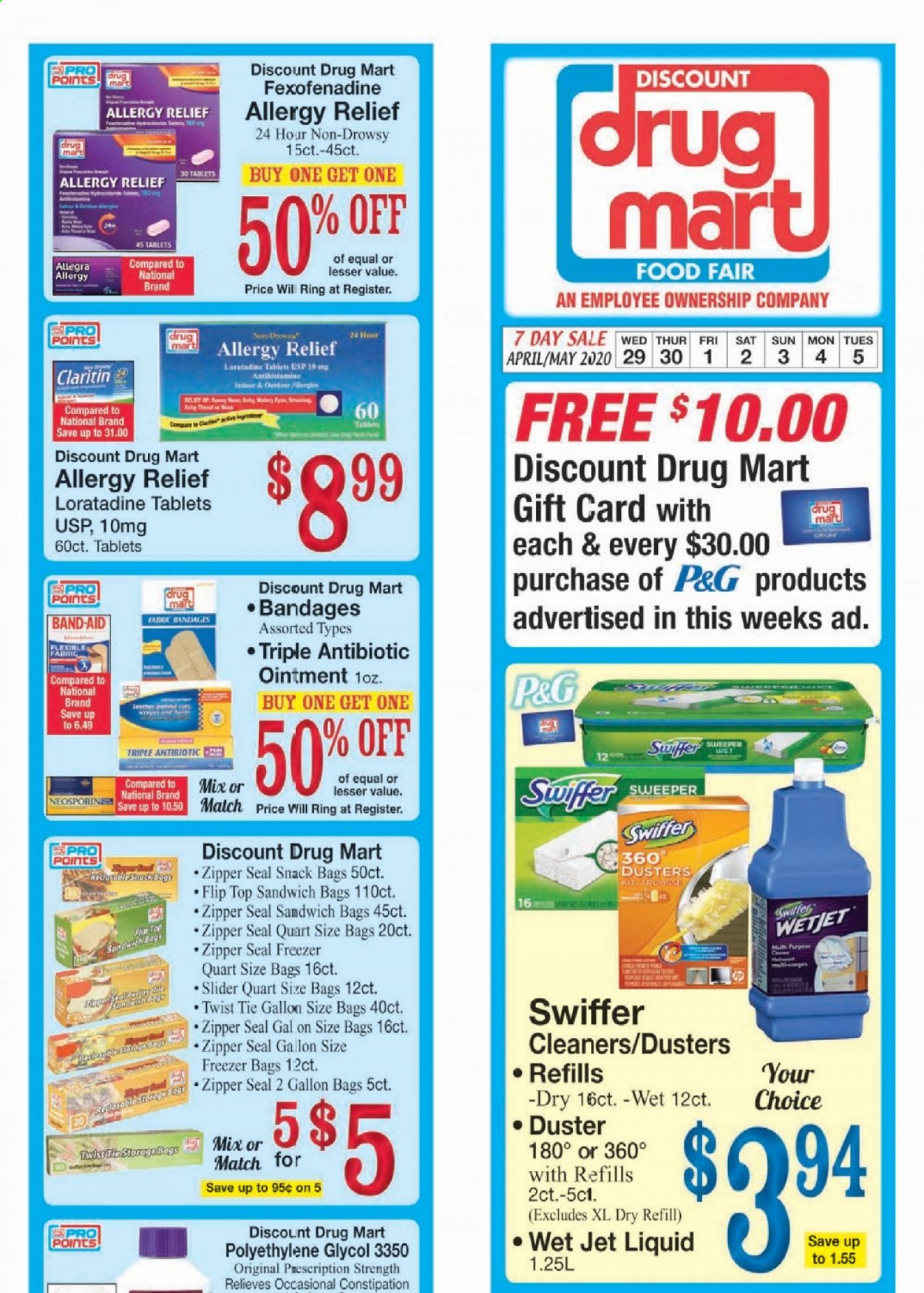 Discount Drug Mart Weekly Ad & Flyer April 29 to May 5