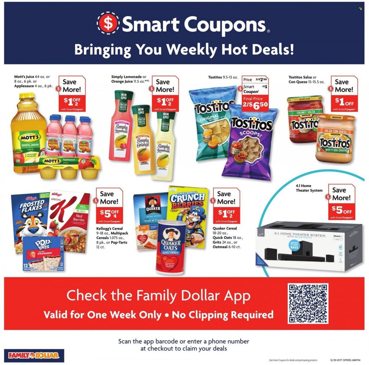 Family Dollar Weekly Ad Flyer Specials December 18 to December 24, 2022