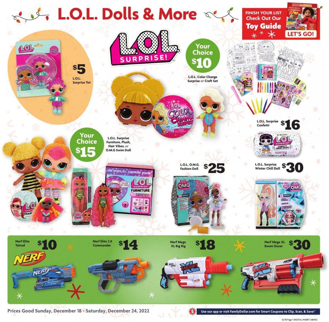 Family Dollar Weekly Ad Flyer Specials December 18 to December 24, 2022