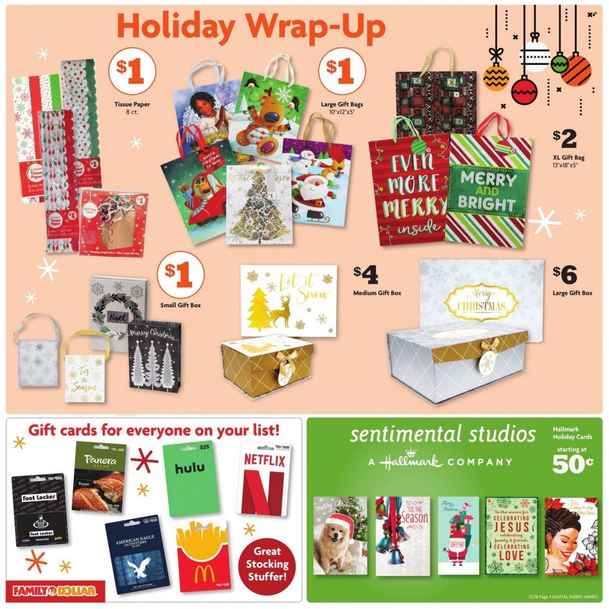 Family Dollar Weekly Ad Flyer Specials December 18 to December 24, 2022