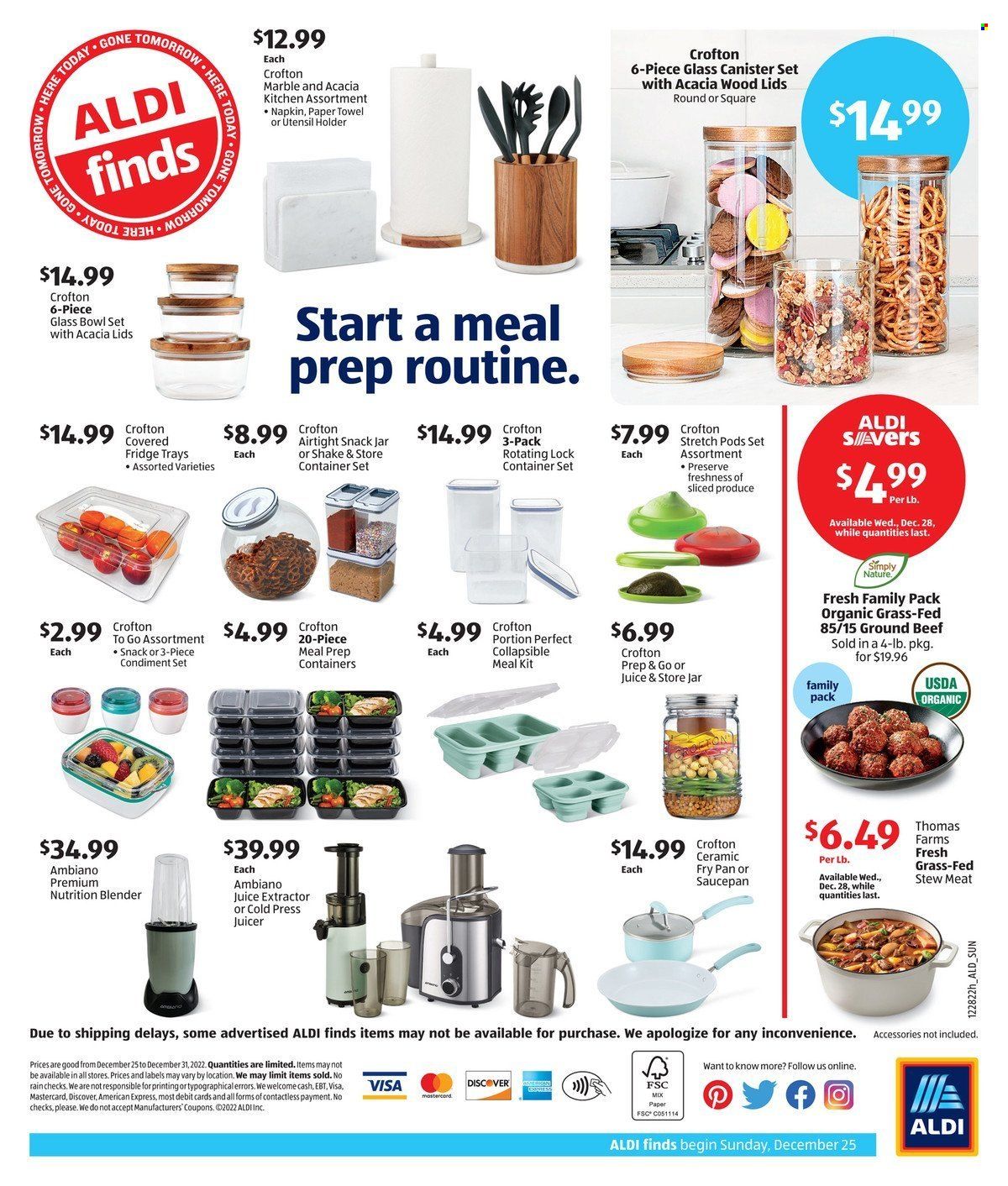 ALDI (MI, MN, NJ, NY, PA, VT) Weekly Ad Flyer Specials December 25 to December 31, 2022