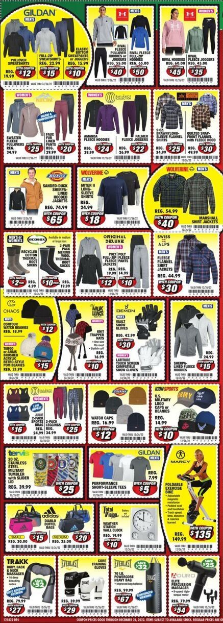 Big 5 (AZ, CA, CO, ID, NM, OR, UT, WA) Weekly Ad Flyer Specials December 18 to December 24, 2022