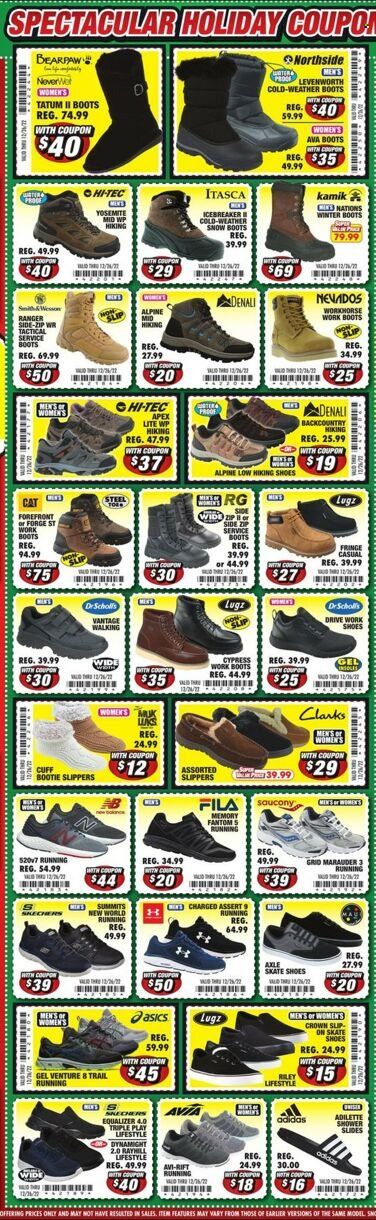 Big 5 (AZ, CA, CO, ID, NM, OR, UT, WA) Weekly Ad Flyer Specials December 18 to December 24, 2022