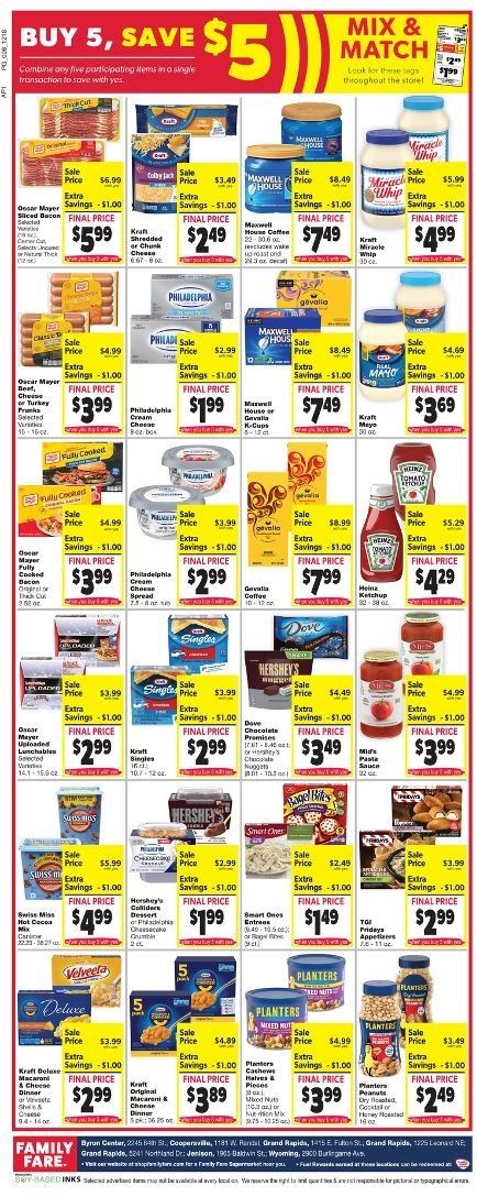 Family Fare (MI) Weekly Ad Flyer Specials December 18 to December 24, 2022