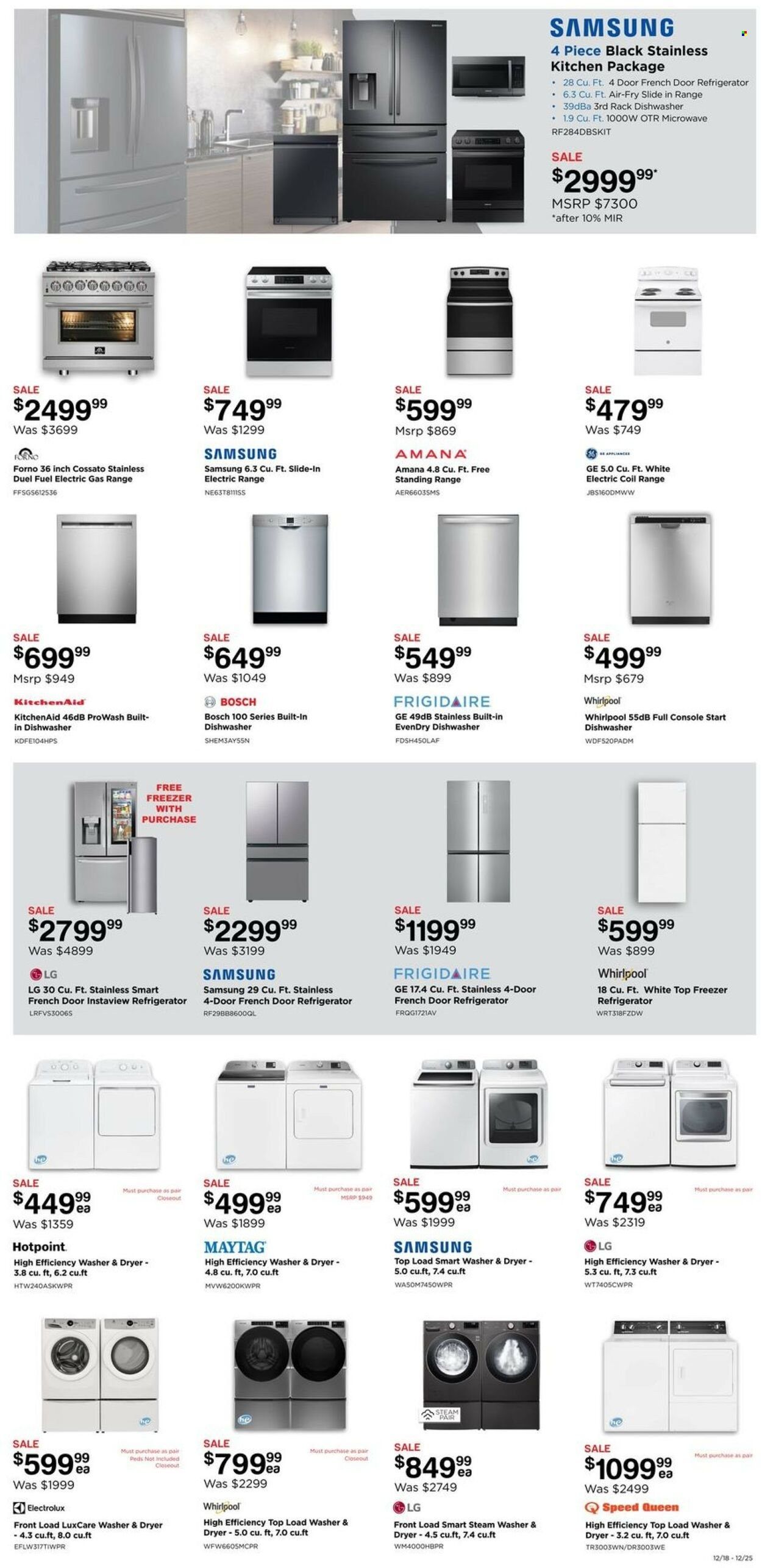 Electronic Express (AL, TN) Weekly Ad Flyer Specials December 18 to December 25, 2022