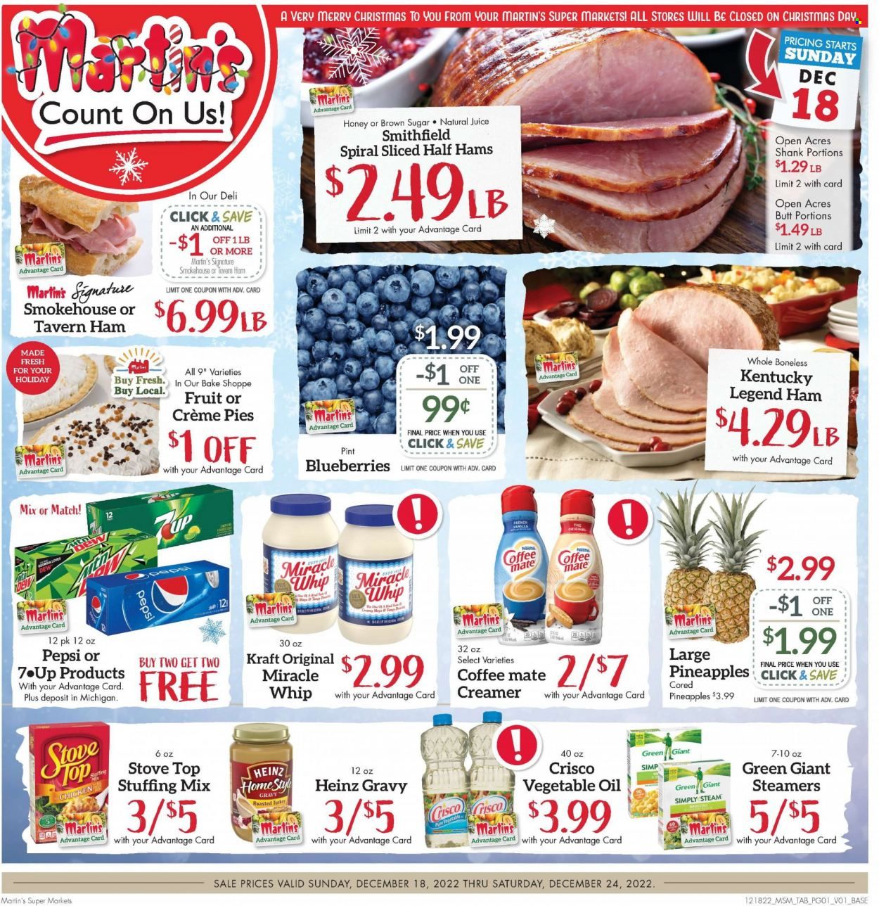 Martin’s (IN, MI) Weekly Ad Flyer Specials December 18 to December 24, 2022