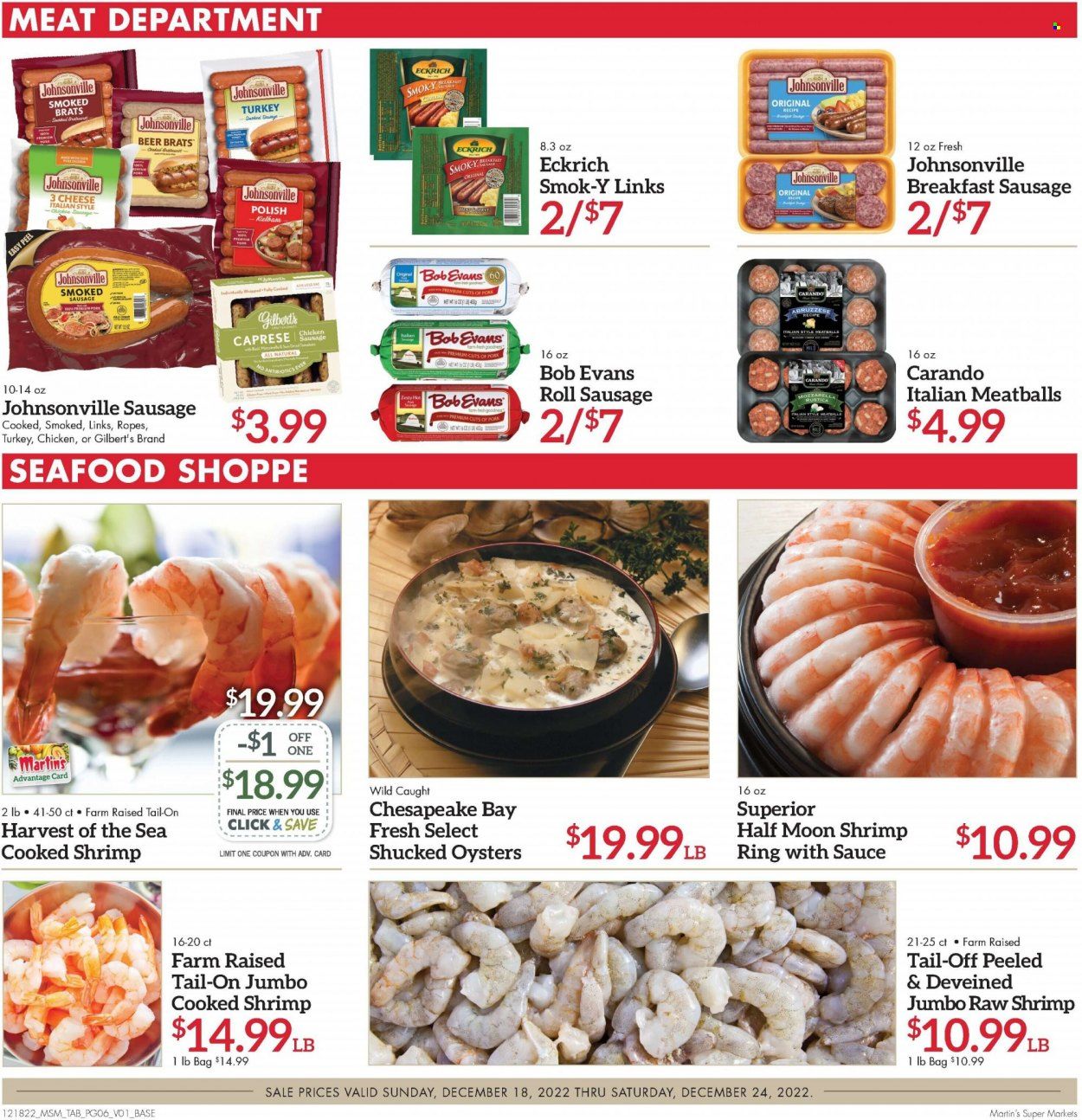 Martin’s (IN, MI) Weekly Ad Flyer Specials December 18 to December 24, 2022