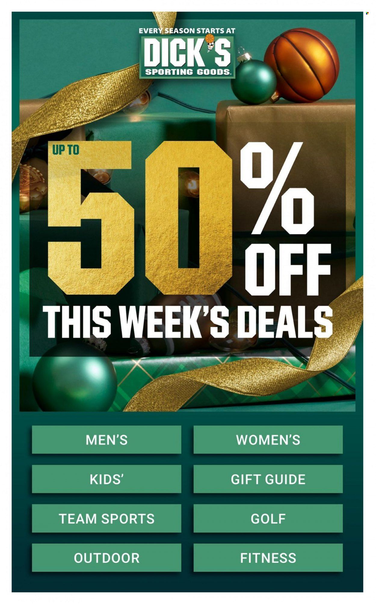 DICK'S Weekly Ad Flyer Specials December 18 to December 24, 2022