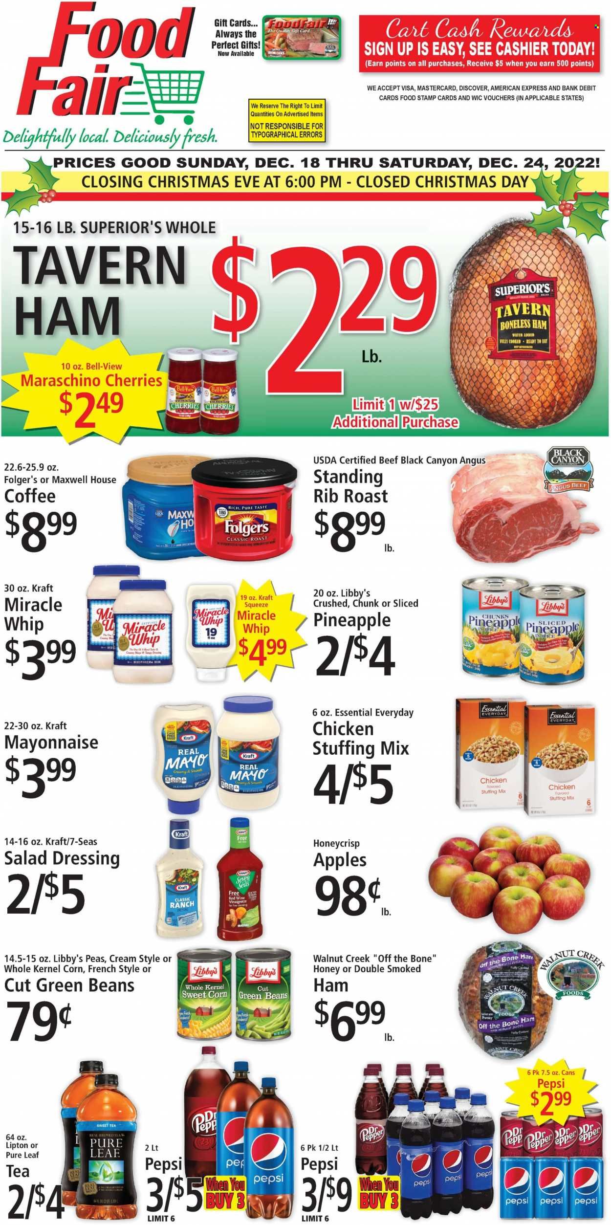 Food Fair Market (KY, OH, WV) Weekly Ad Flyer Specials December 18 to December 24, 2022