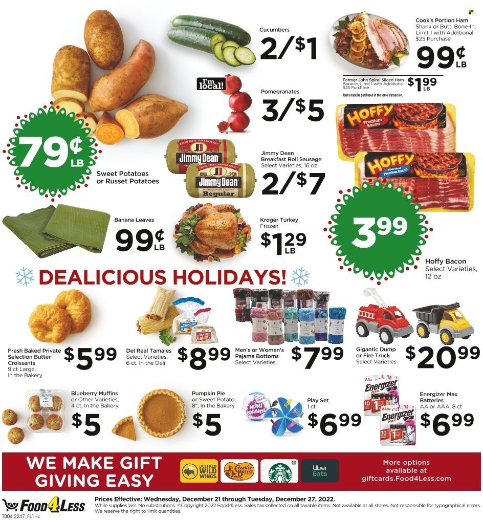 Food 4 Less (CA) Weekly Ad Flyer Specials December 21 to December 27, 2022