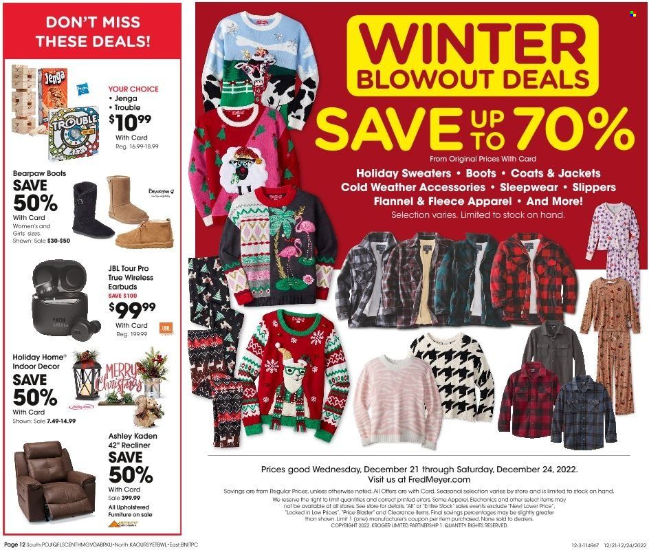 Fred Meyer Weekly Ad Flyer Specials December 21 to December 24, 2022