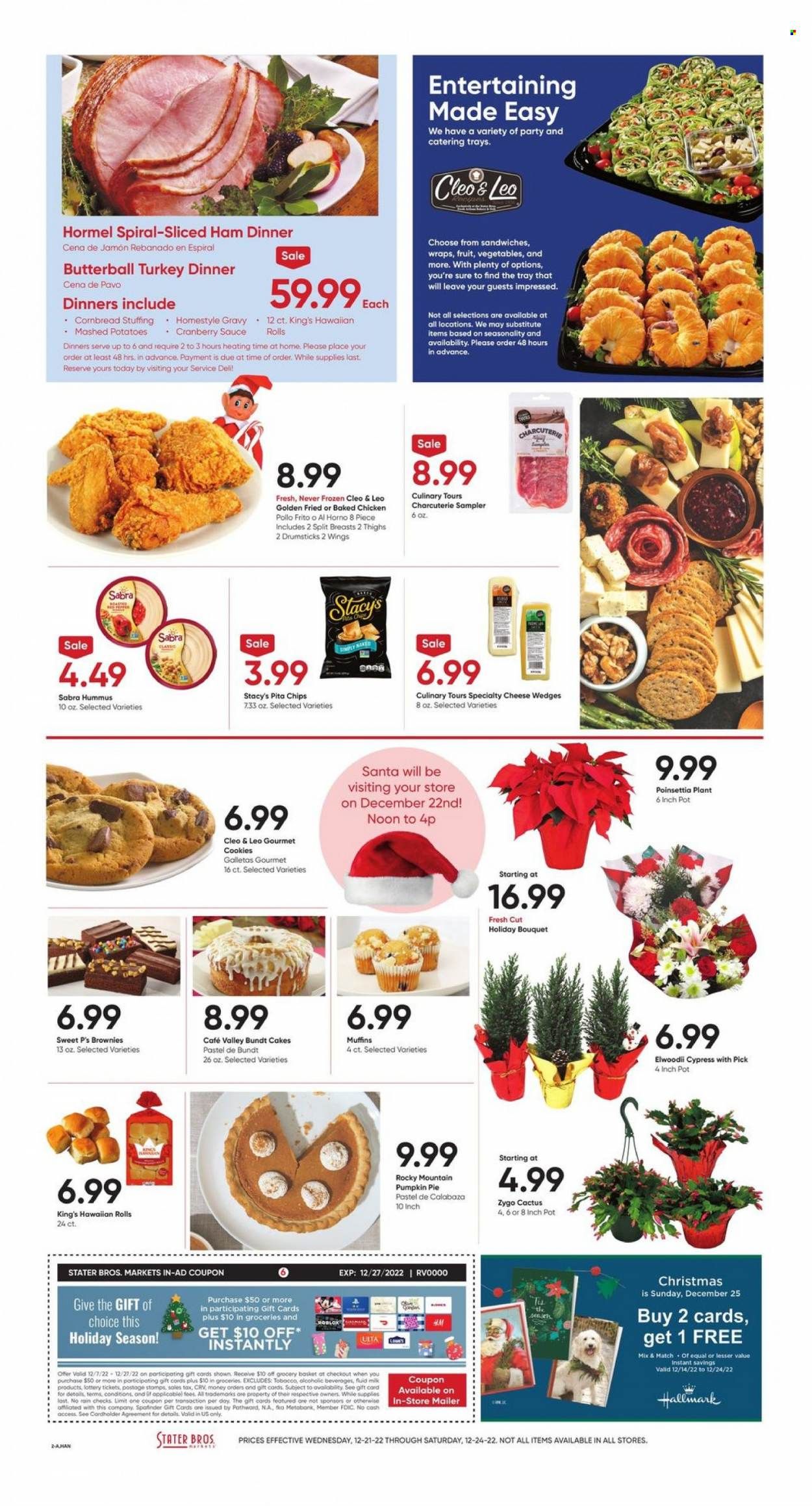 Stater Bros. (CA) Weekly Ad Flyer Specials December 21 to December 24, 2022