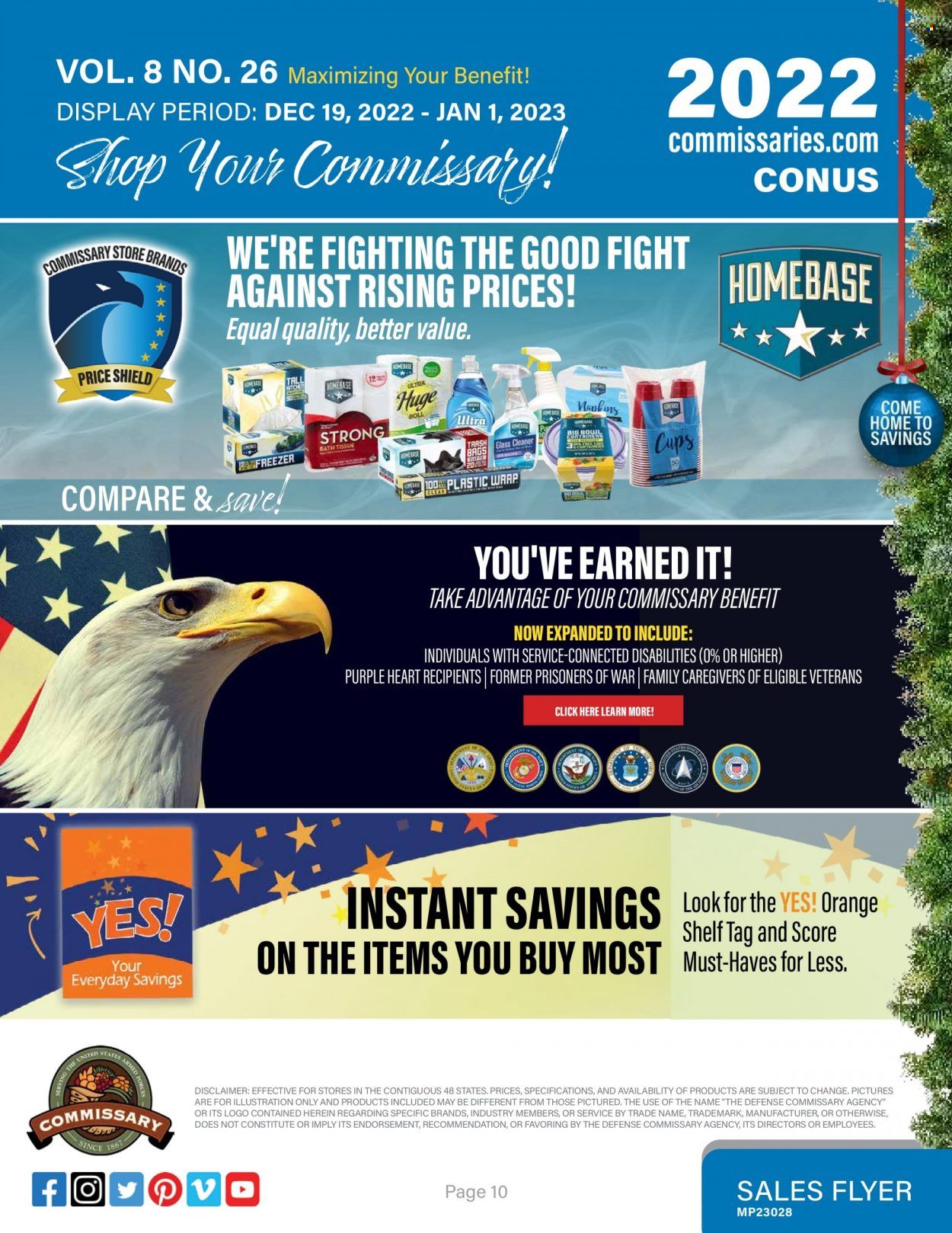 Commissary Weekly Ad Flyer Specials December 19 to January 1, 2023