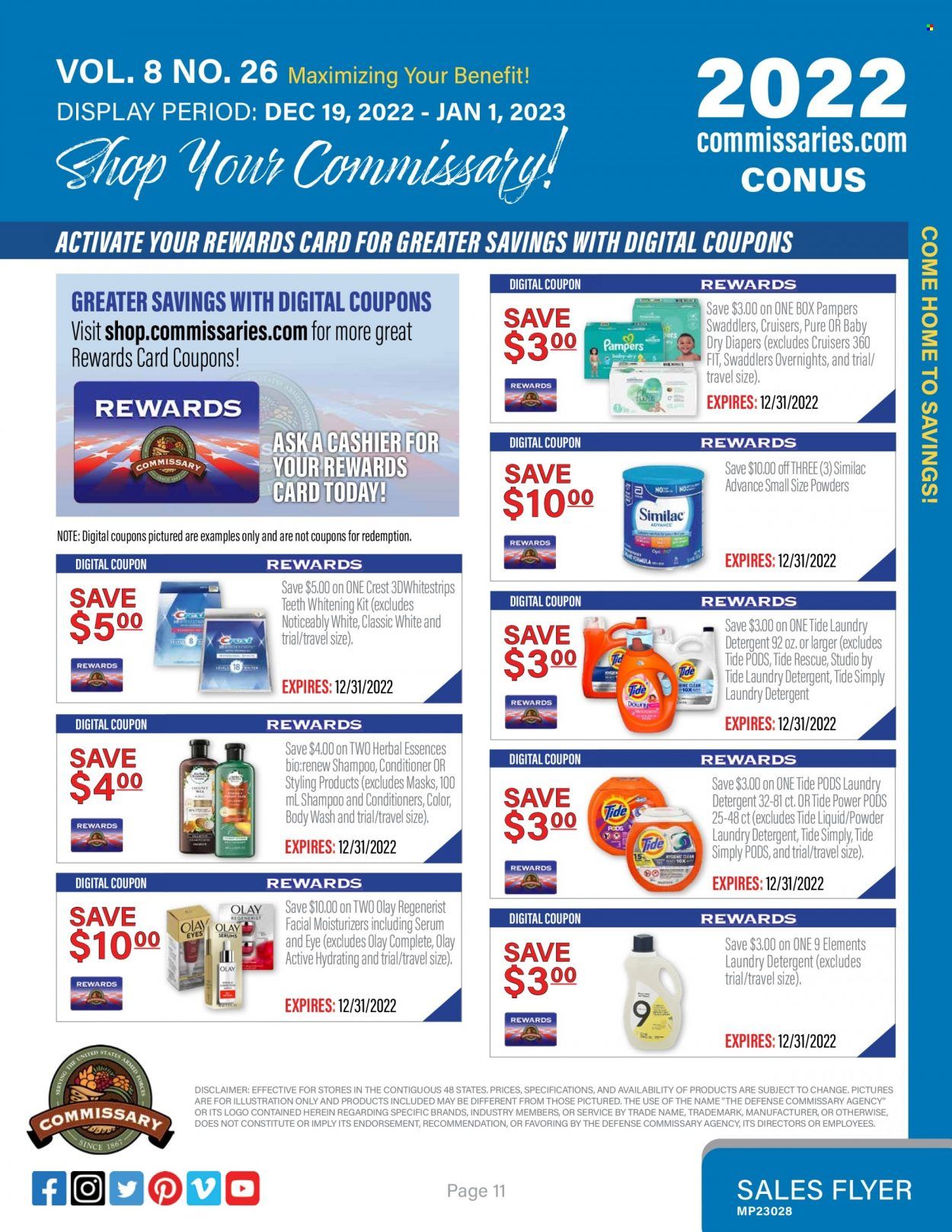 Commissary Weekly Ad Flyer Specials December 19 to January 1, 2023