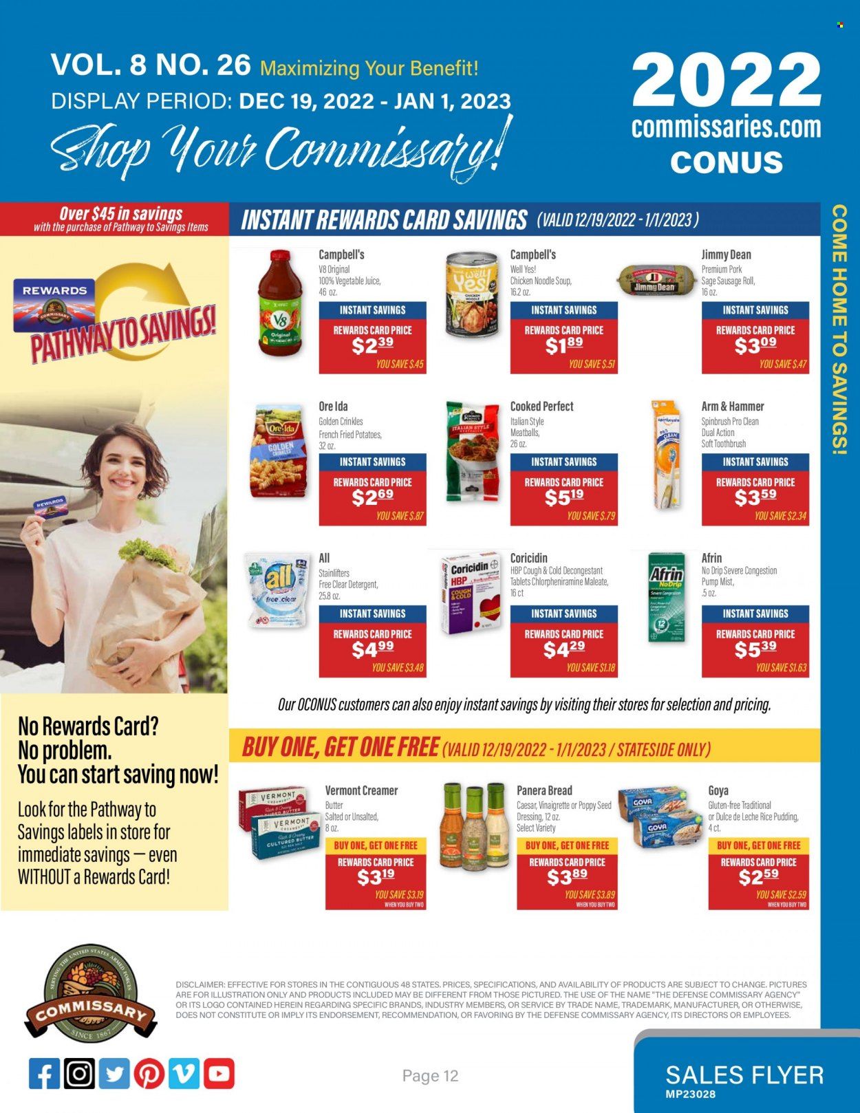 Commissary Weekly Ad Flyer Specials December 19 to January 1, 2023