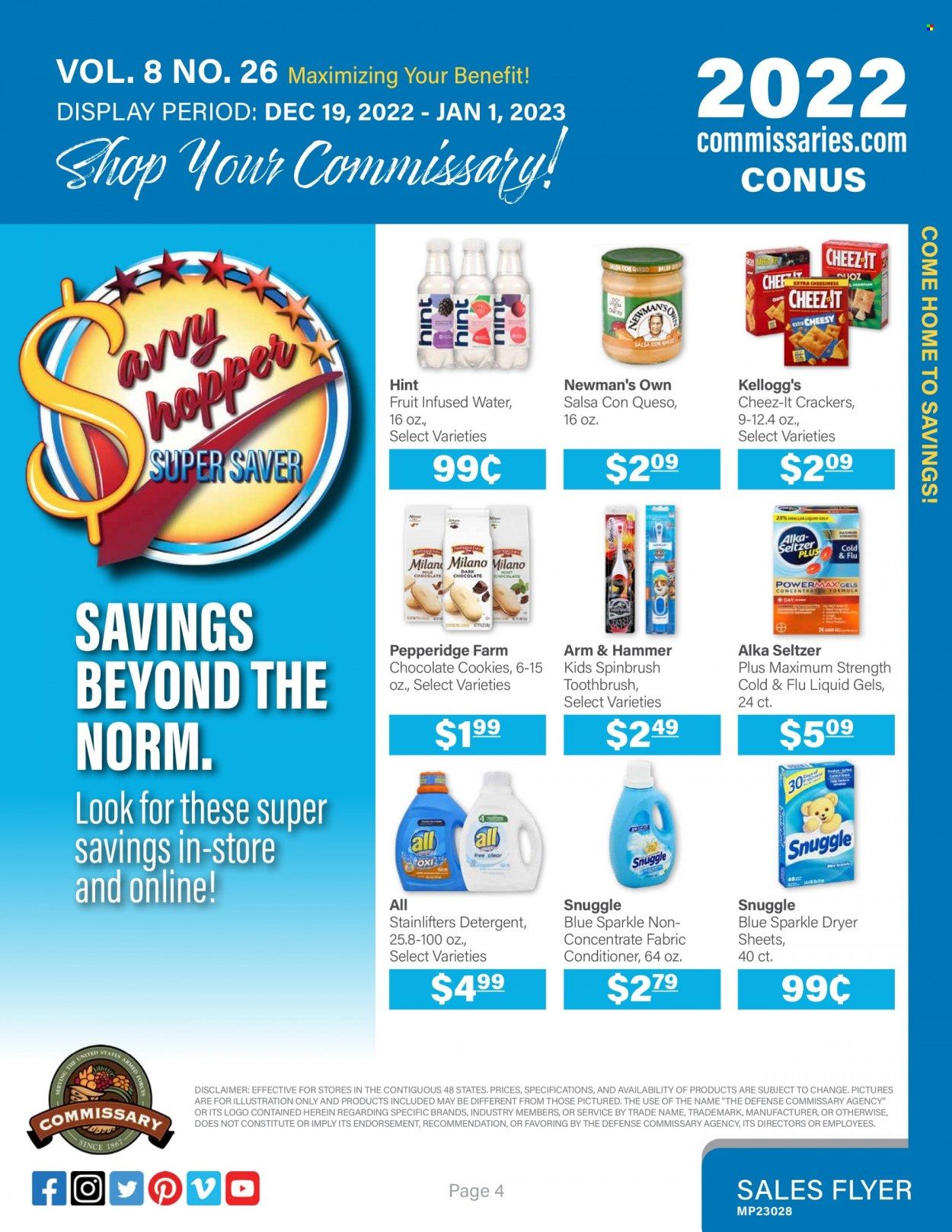 Commissary Weekly Ad Flyer Specials December 19 to January 1, 2023
