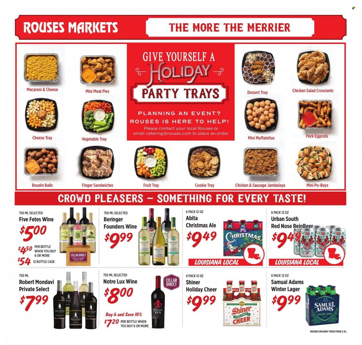 Rouses Markets (AL) Weekly Ad Flyer Specials November 30 to December 28, 2022