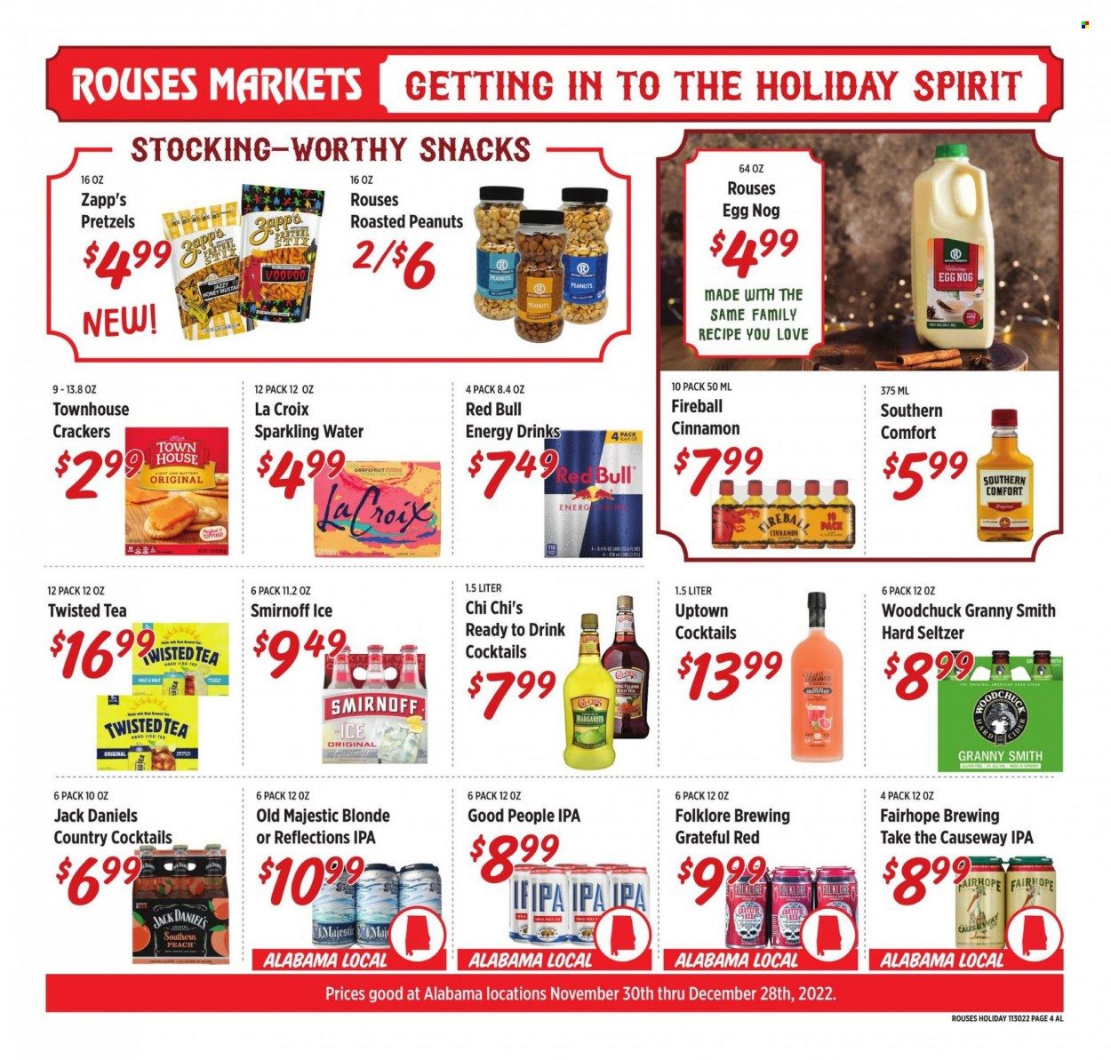 Rouses Markets (AL) Weekly Ad Flyer Specials November 30 to December 28, 2022