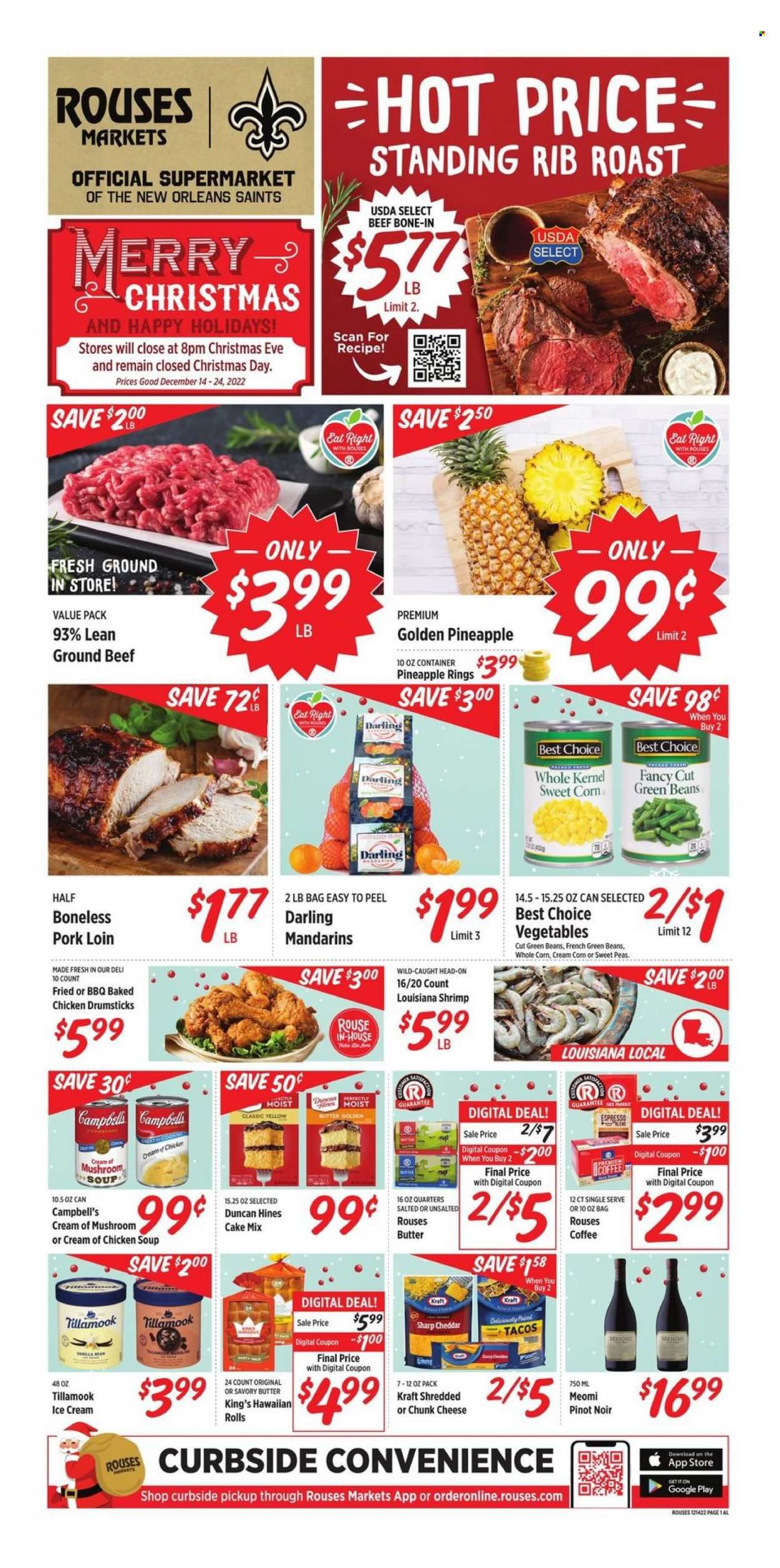 Rouses Markets (AL) Weekly Ad Flyer Specials December 14 to December 24, 2022