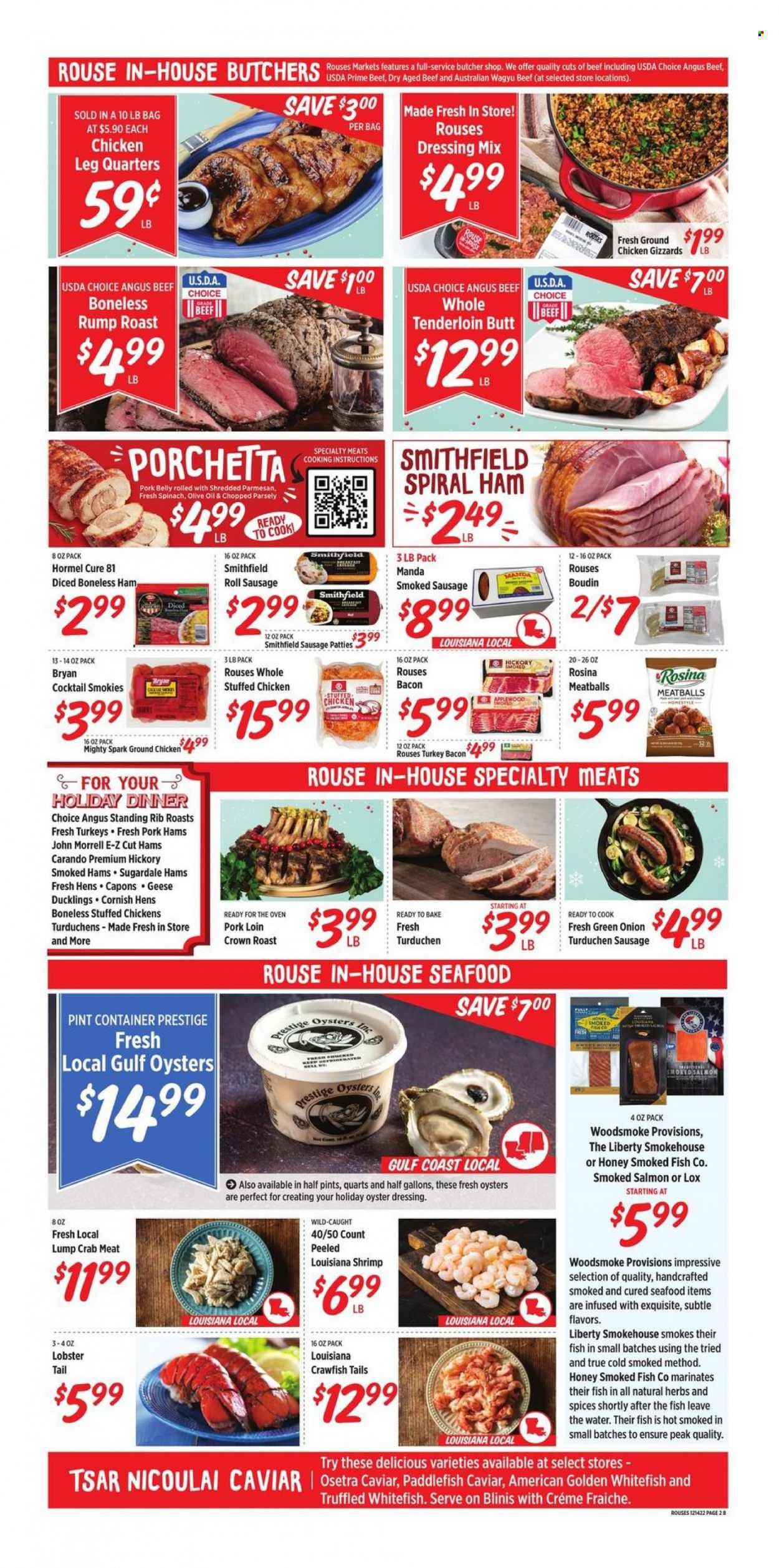 Rouses Markets (LA) Weekly Ad Flyer Specials December 14 to December 24, 2022