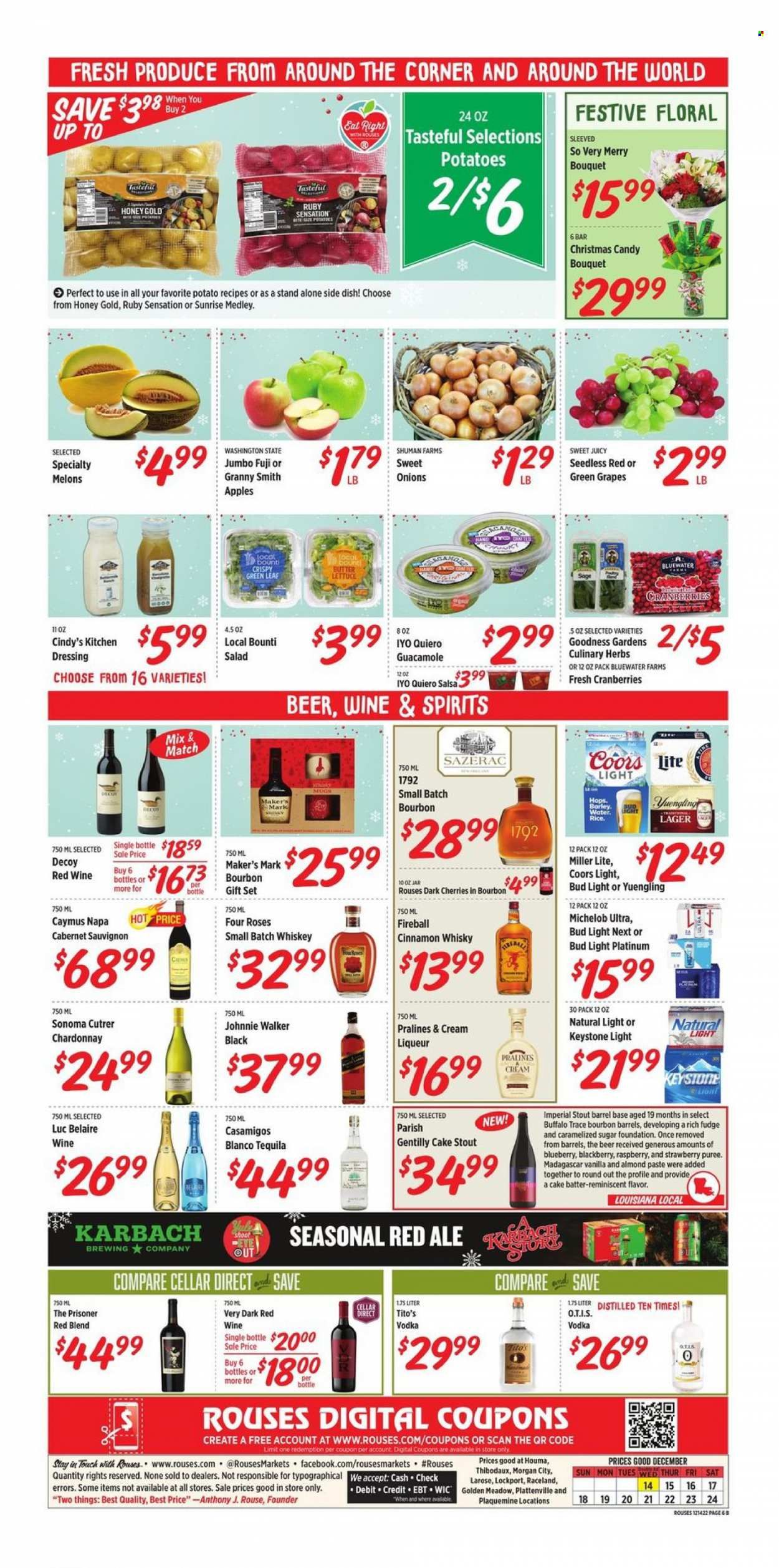 Rouses Markets (LA) Weekly Ad Flyer Specials December 14 to December 24, 2022