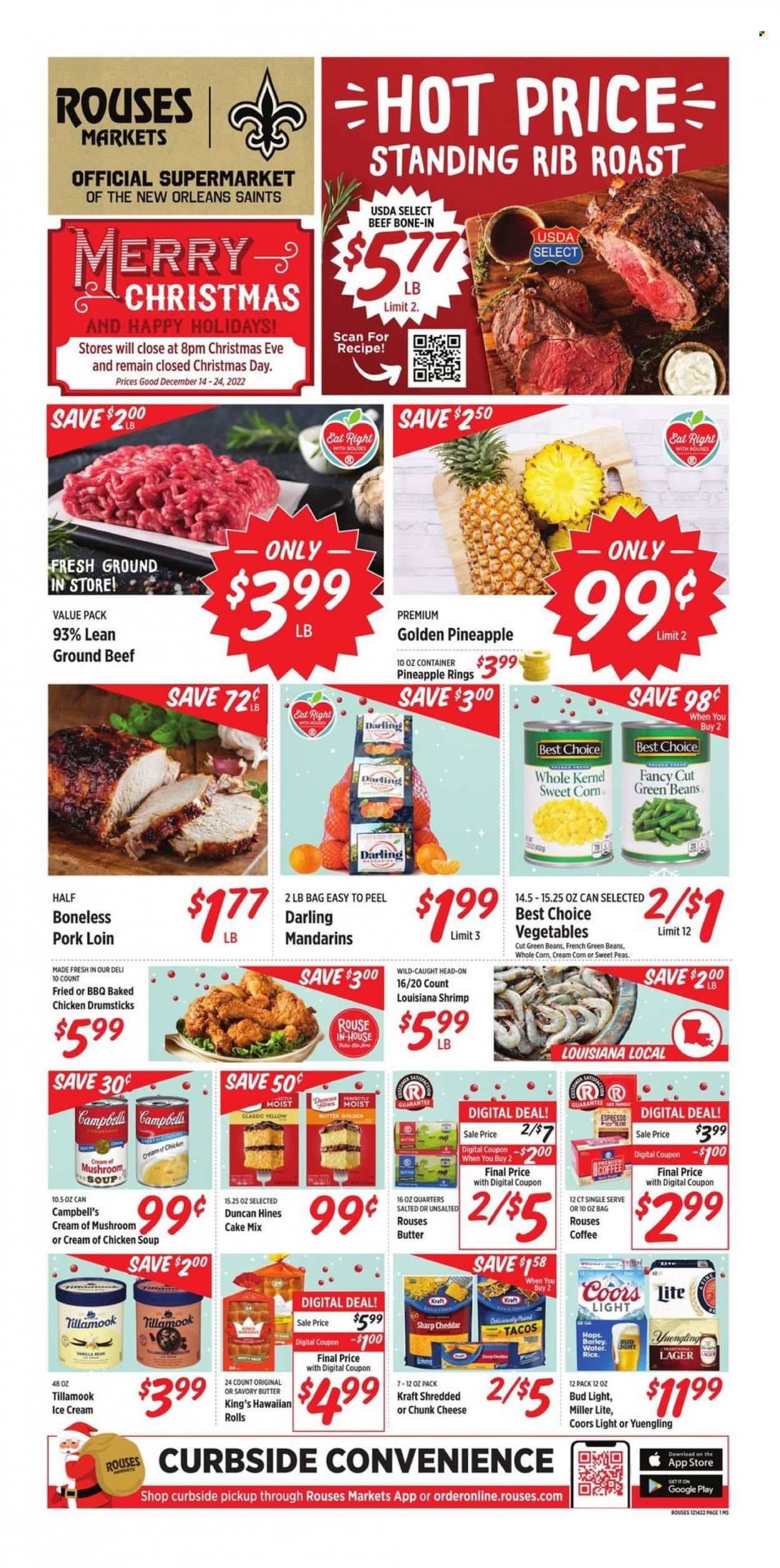 Rouses Markets (MS) Weekly Ad Flyer Specials December 14 to December 24, 2022